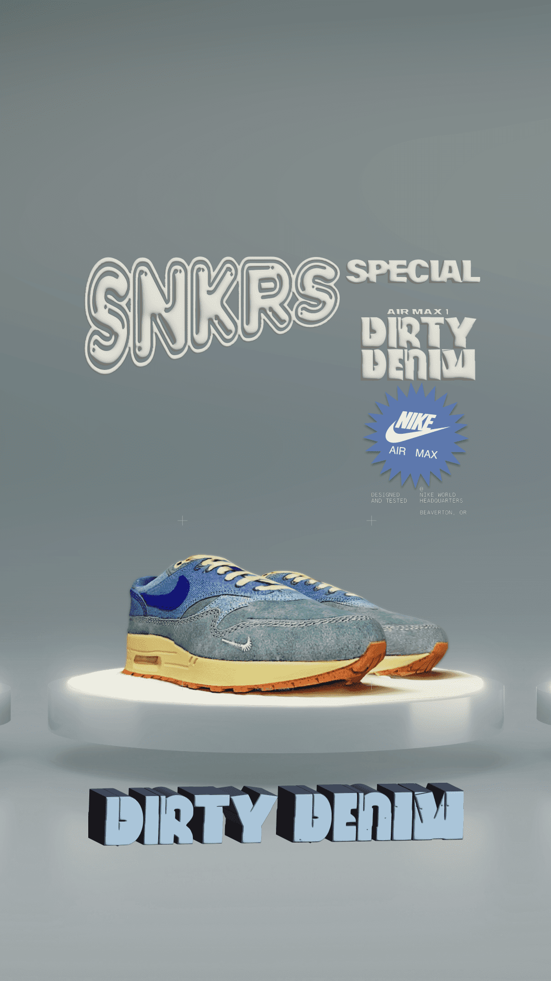 SNKRS Special: Air Max 1 'Dirty Denim'