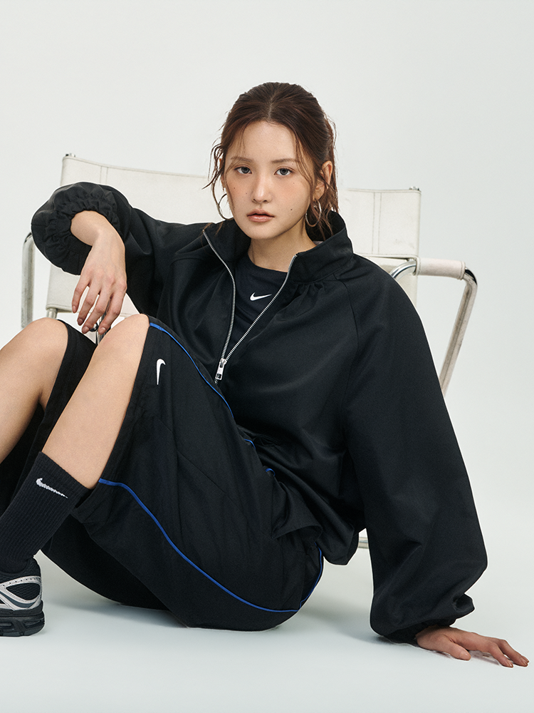 Анорак женский Nike Sportswear Satin Quarter-Zip Anorak