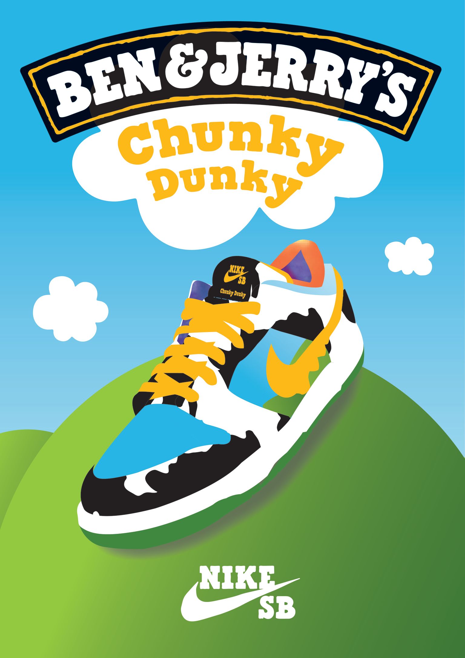 NIKE公式】SB ダンク LOW x ベン＆ジェリーズ 'Chunky Dunky' (CU3244 