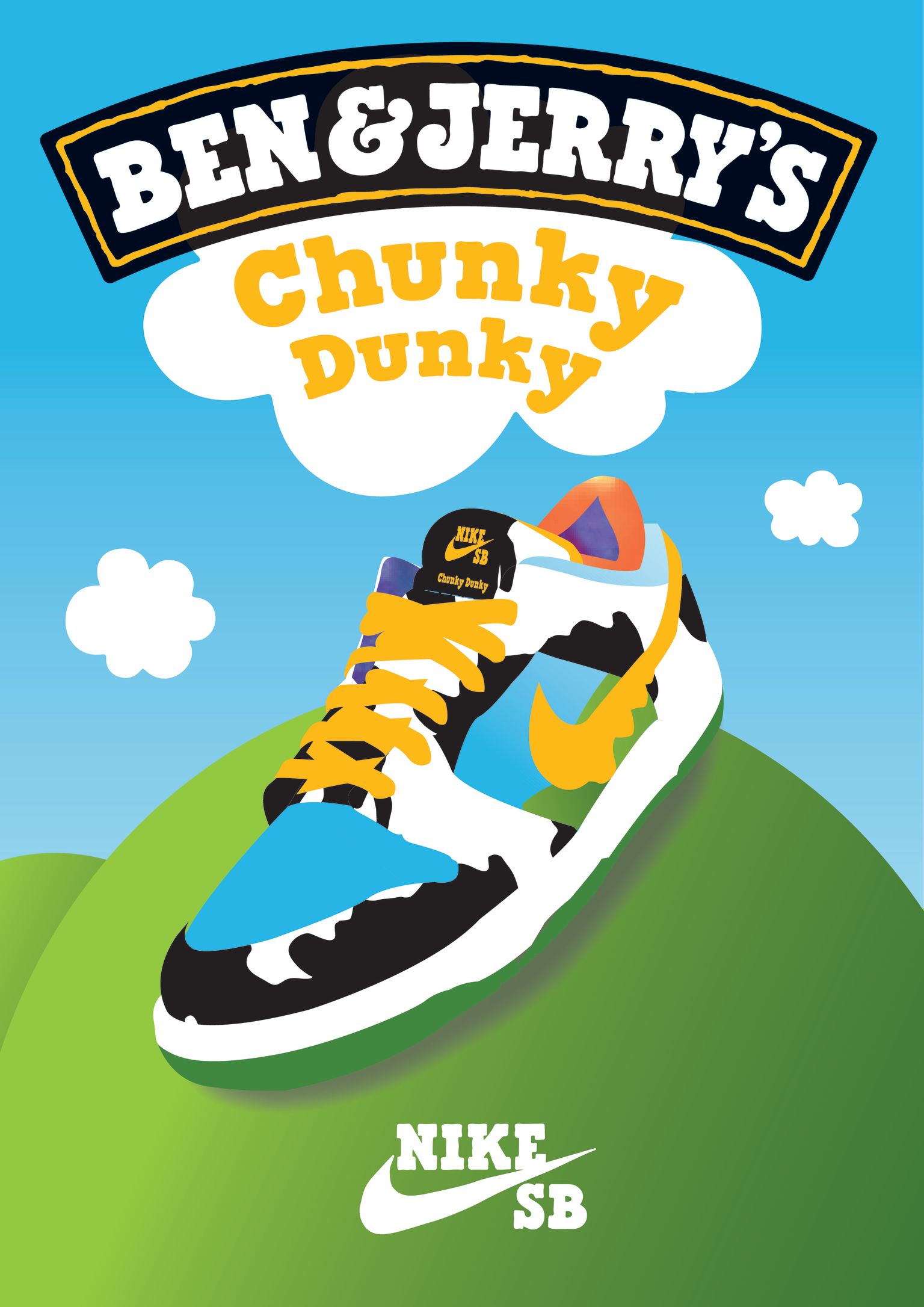 NIKE公式】SB ダンク LOW x ベン＆ジェリーズ 'Chunky Dunky' (CU3244 ...