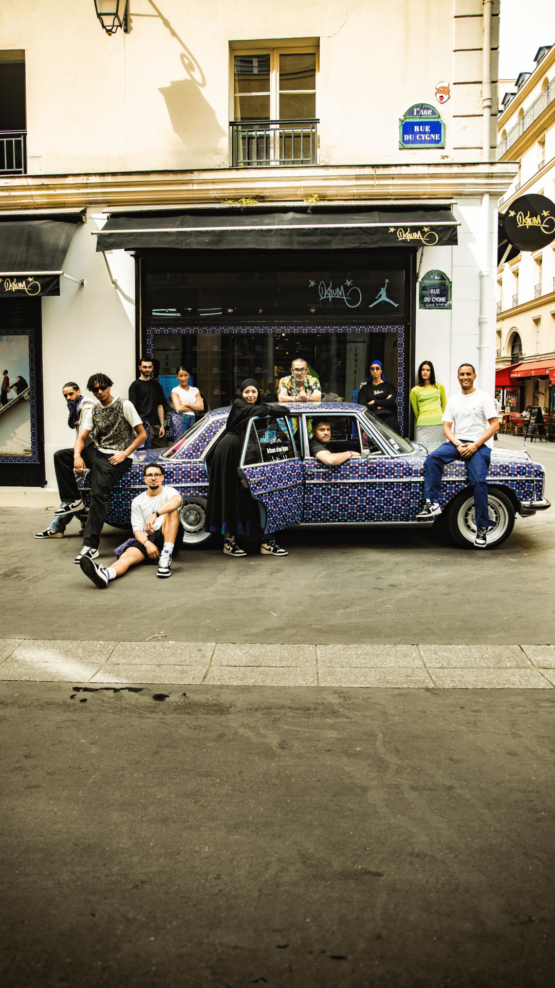 Street SNKRS : Jordan Air Ship x Opium - Atay House