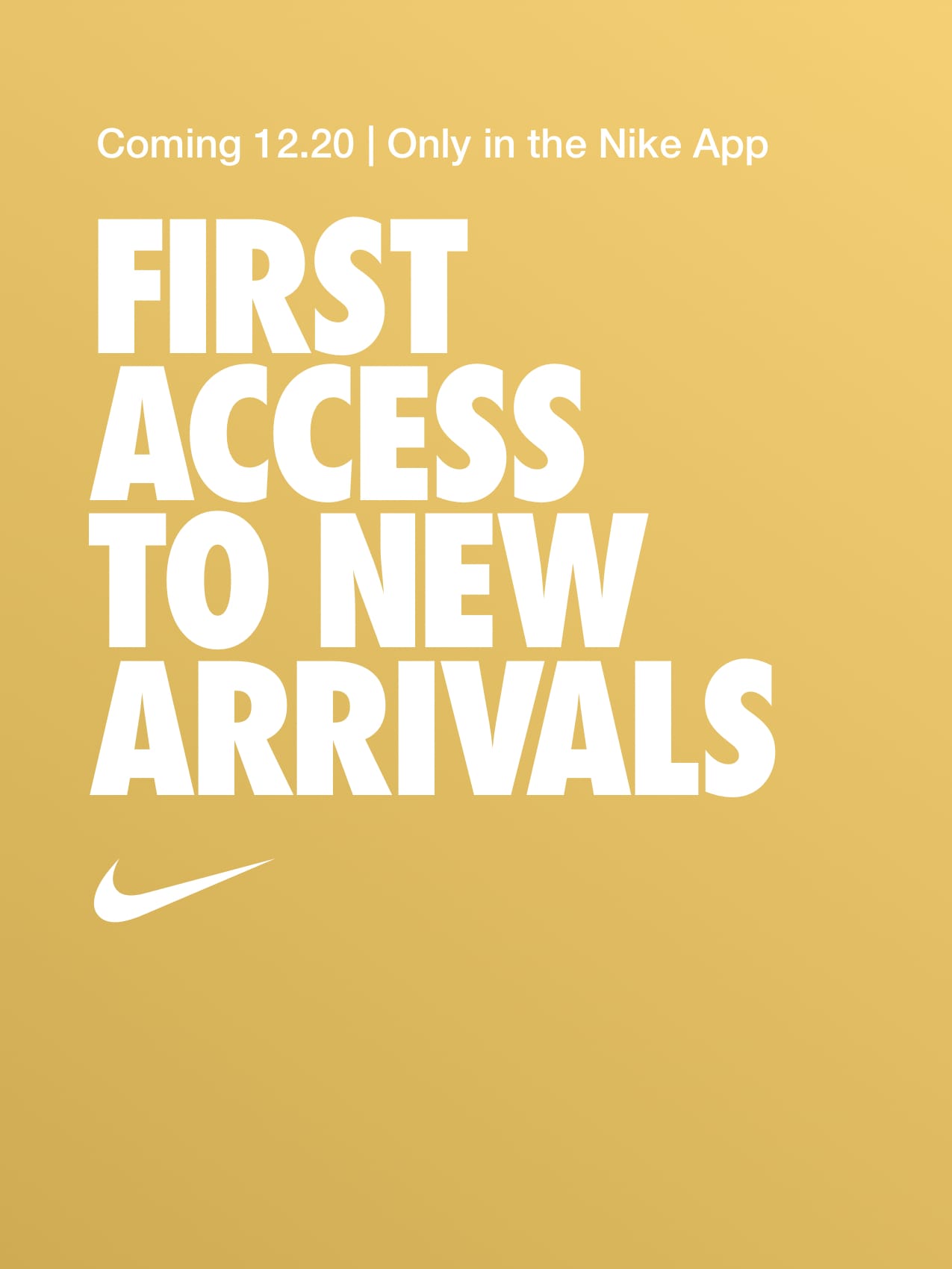 exclusively in the nike app