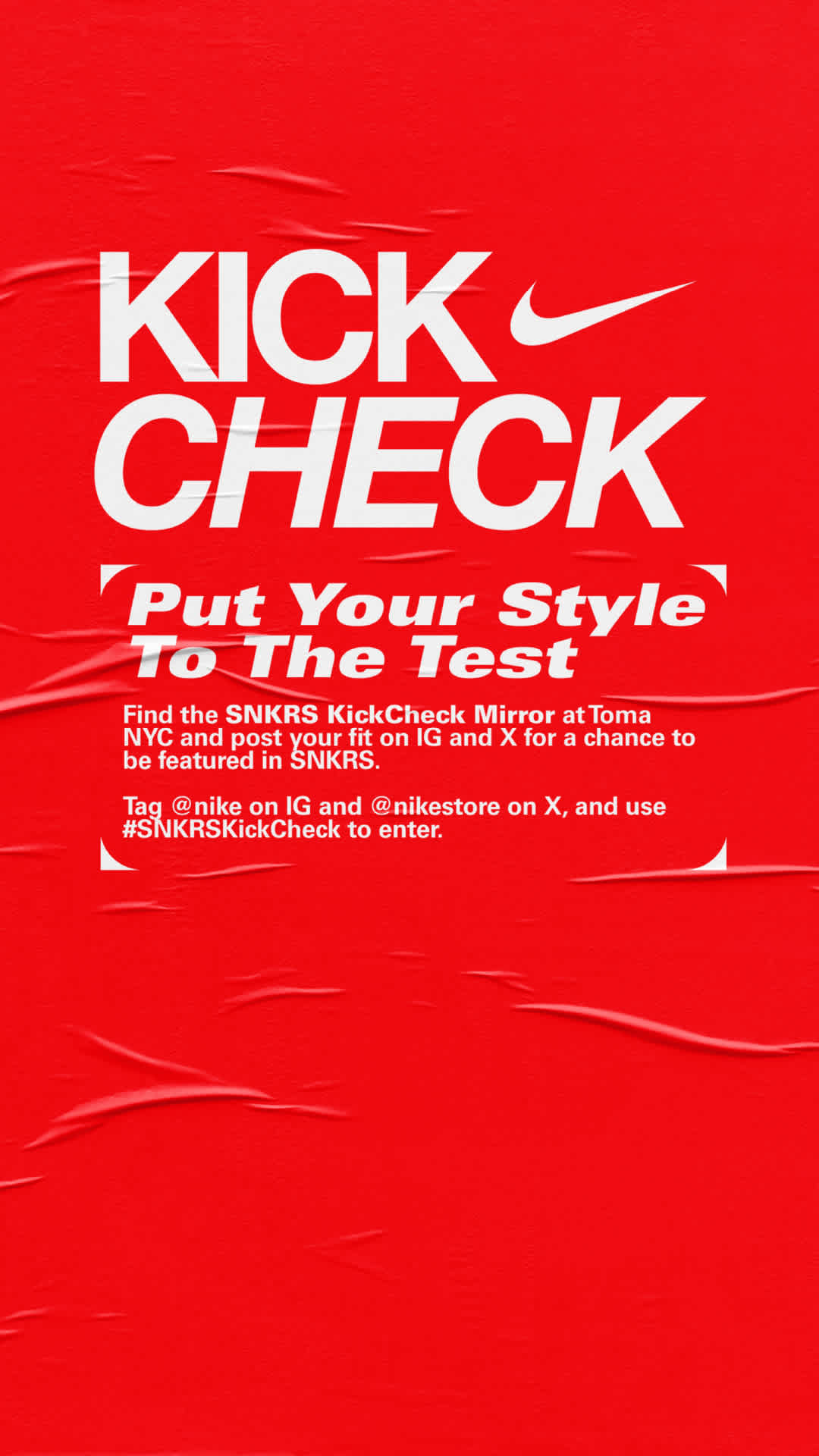 SNKRS Guide: TOMA New York