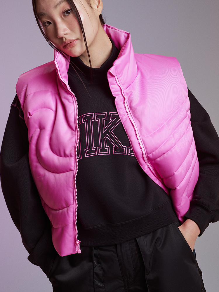 Свитшот женский Nike Sportswear Phoenix Fleece Mock-Neck