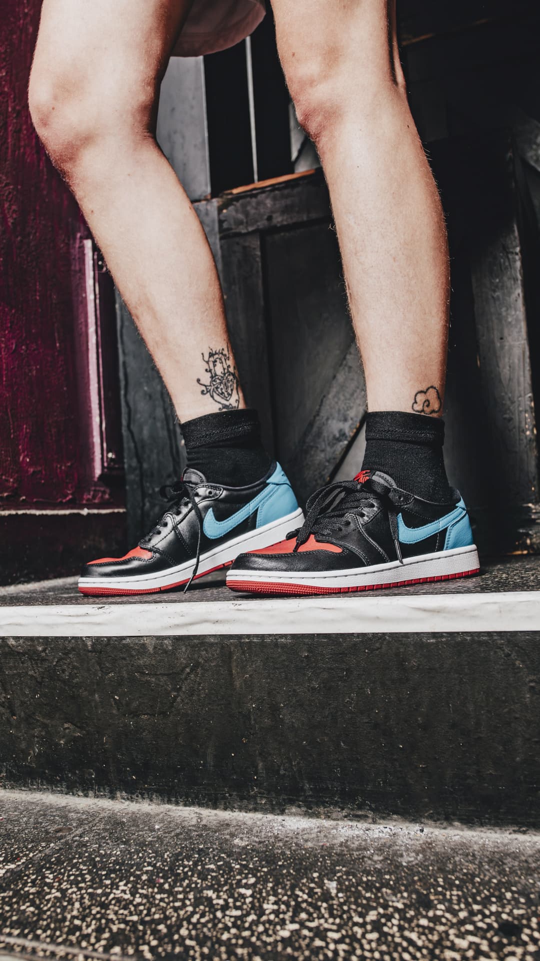 【NIKE公式】WMNS AIR JORDAN 1 RETRO LOW OG 'NC to Chi' TCR -Communities- @代官山UNIT