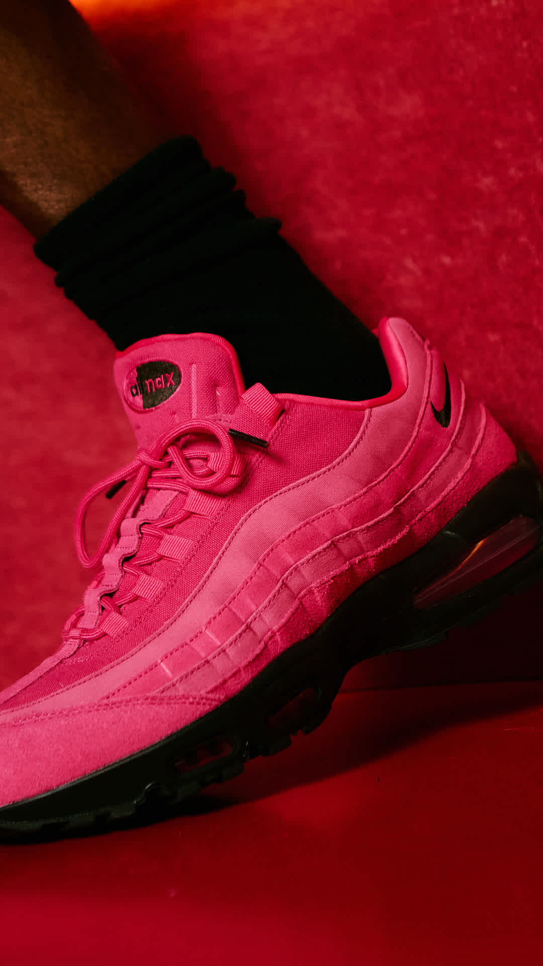 Air Max 95 Fireberry As seen by 'The Master of Pink' Gogo Lupin