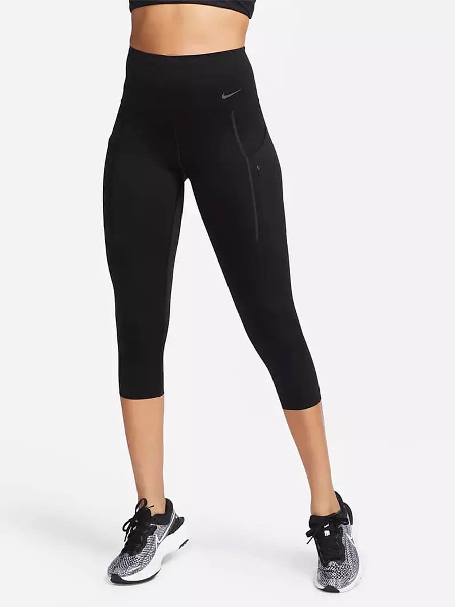 Nike Pro Training cropped leggings in grey | ASOS | Grey nike leggings, Gym  clothes women, Cute workout outfits
