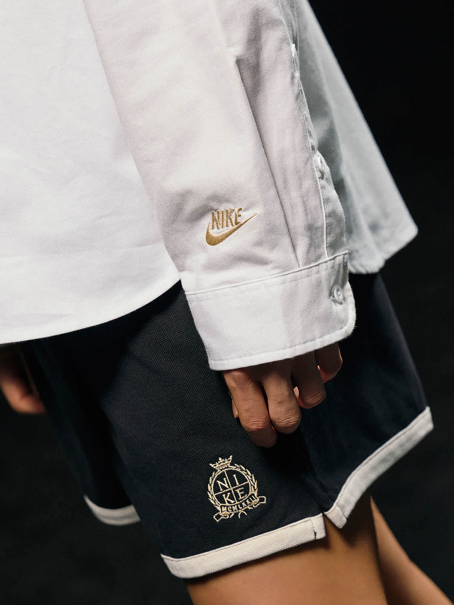 Рубашка мужская Nike Club Long-Sleeve Oxford Top
