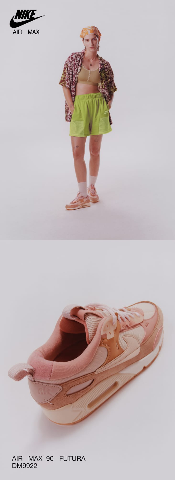  [DM9922-104] Womens Nike Air Max 90 Futura (W) 'Summit White  Barely Rose