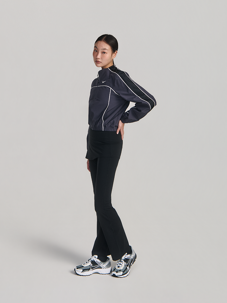 Брюки женские Nike Zenvy Dri-FIT Mid-Rise Pants с юбкой-оверлеем