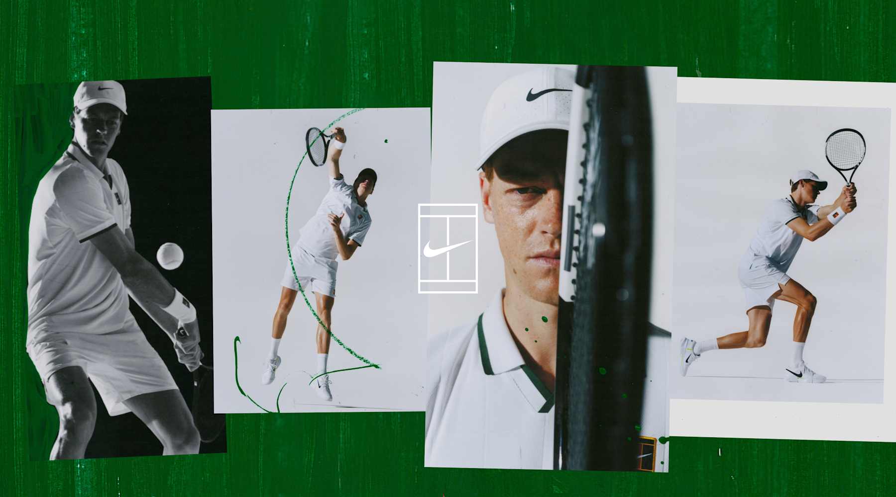 Jannik Sinner. Nike ES