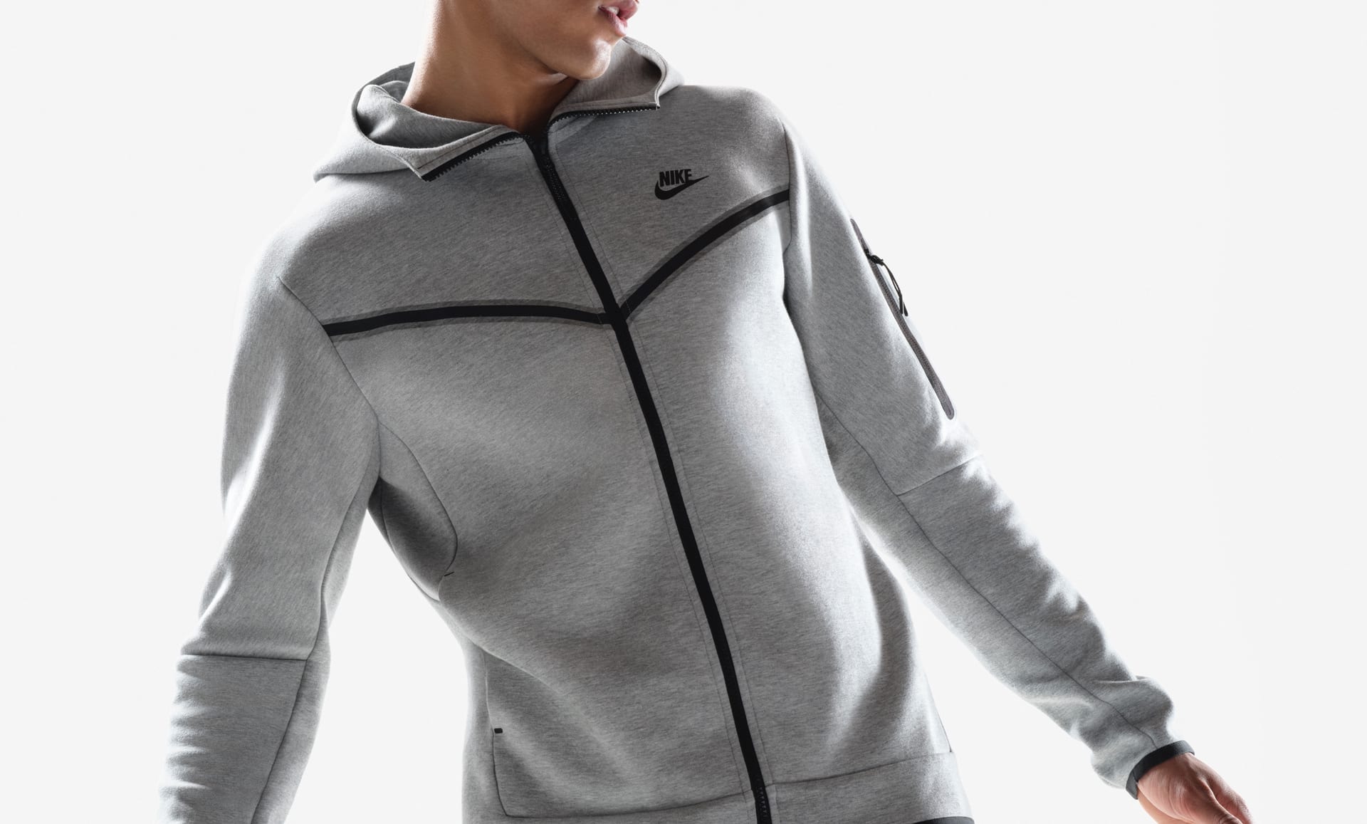 Зип худи nike tech fleece