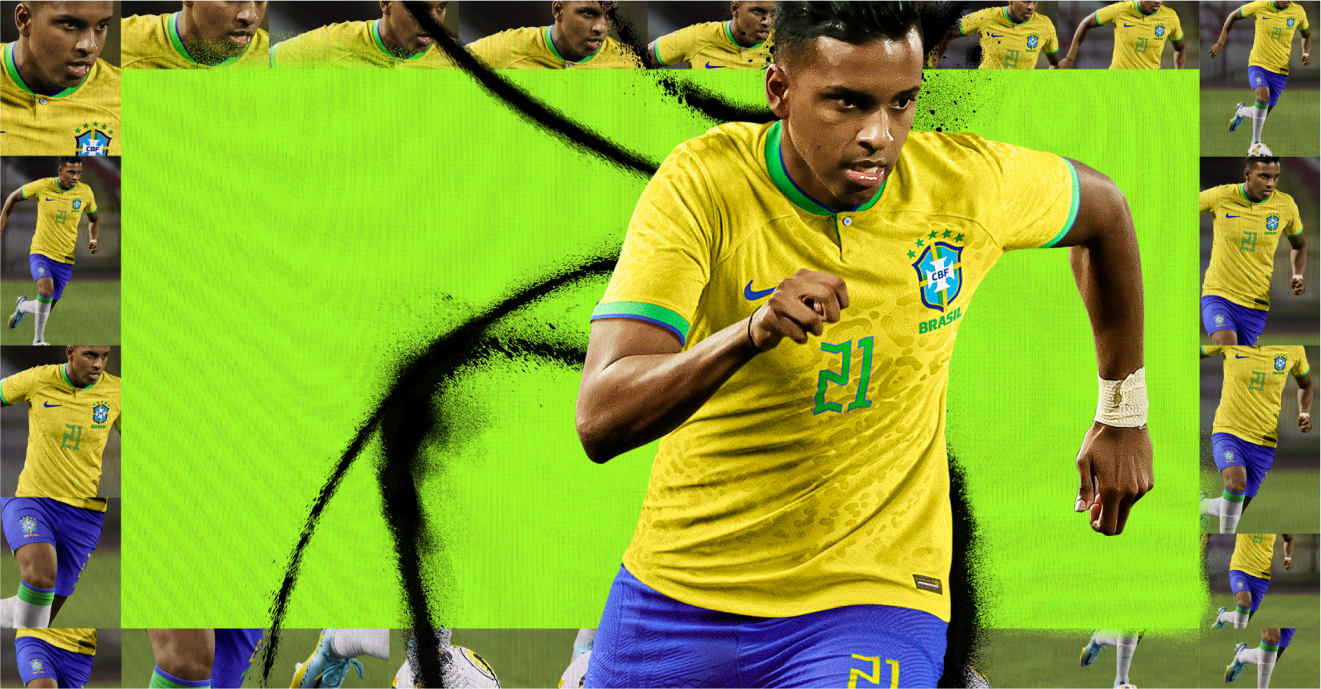 NIKE ブラジル代表カラーユニフォームシャツ