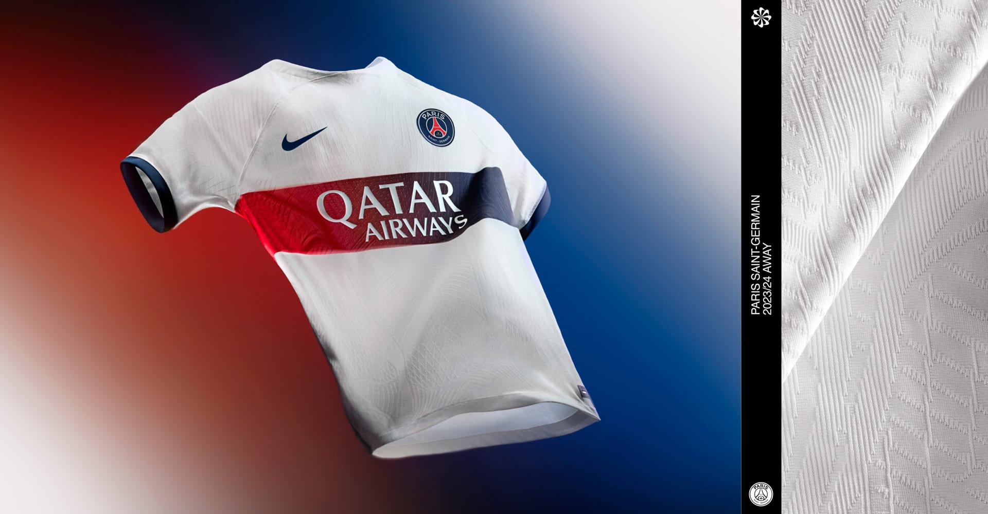 Paris Saint-Germain 2023/24 Match Away Men's Nike Dri-FIT ADV Football ...
