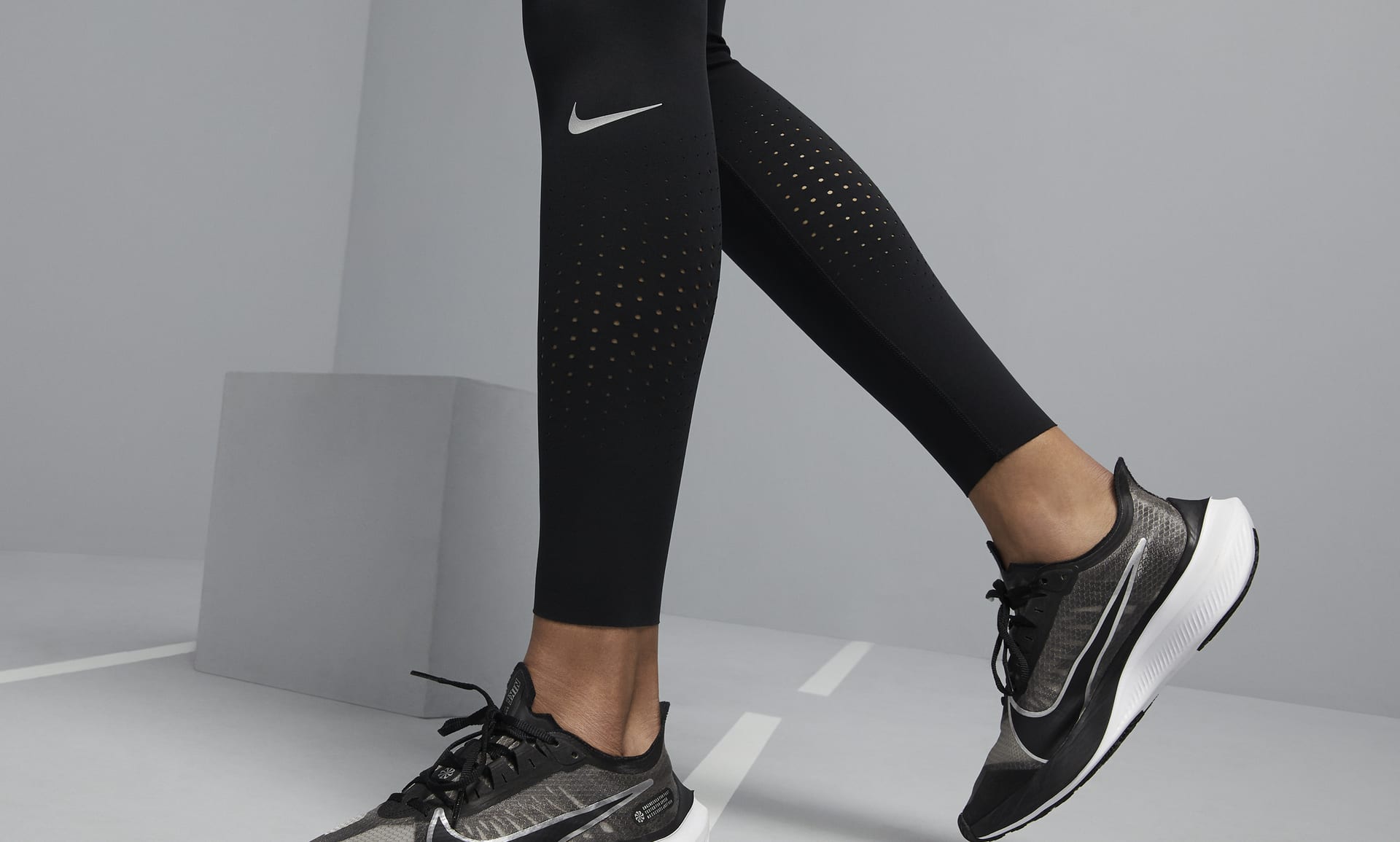 WOMEN'S RUNNING LEGGINGS Nike Epic Luxe $90 Nwt cn8041 010 S M L $67.00 -  PicClick