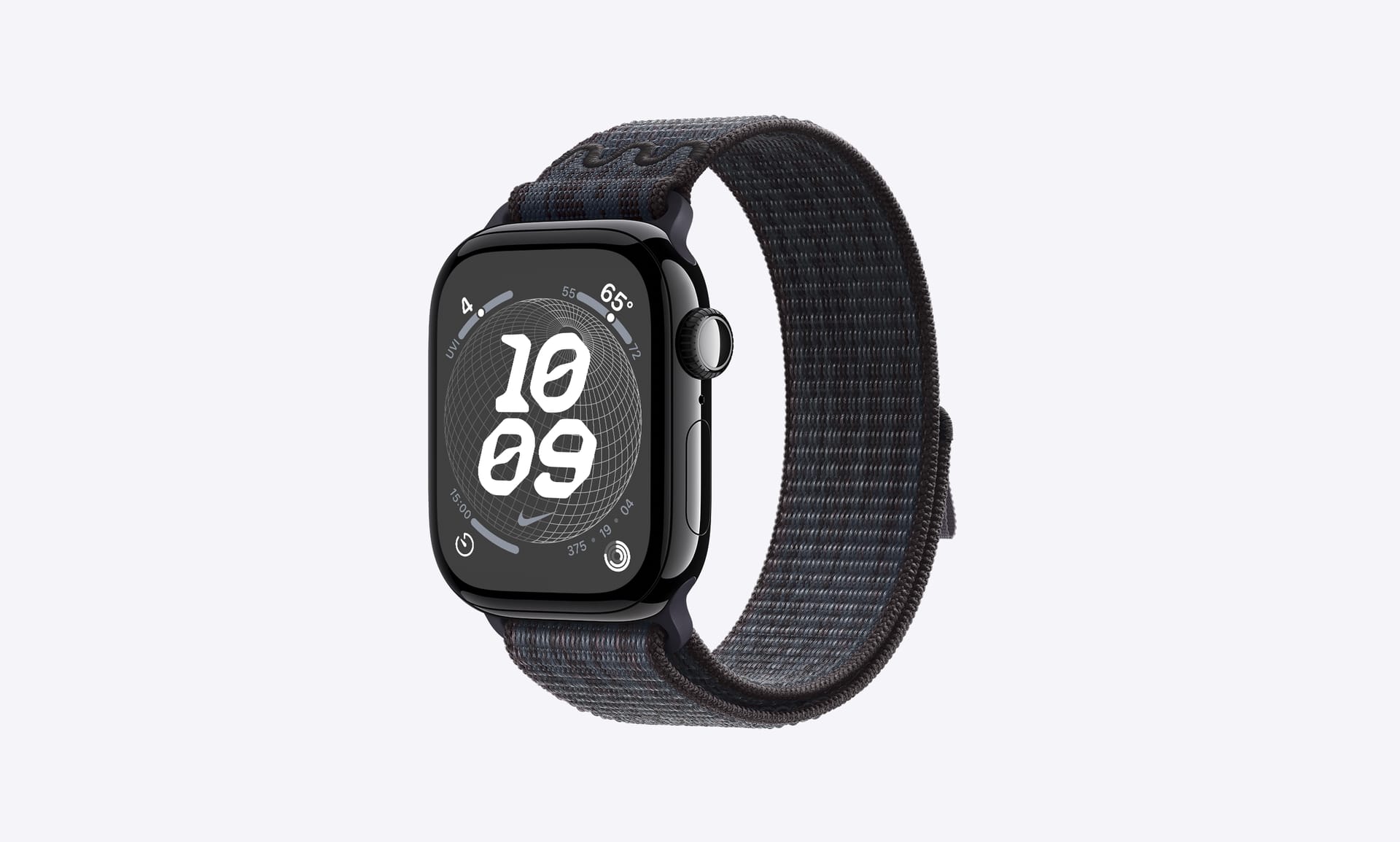 44mm black nike sport loop best sale