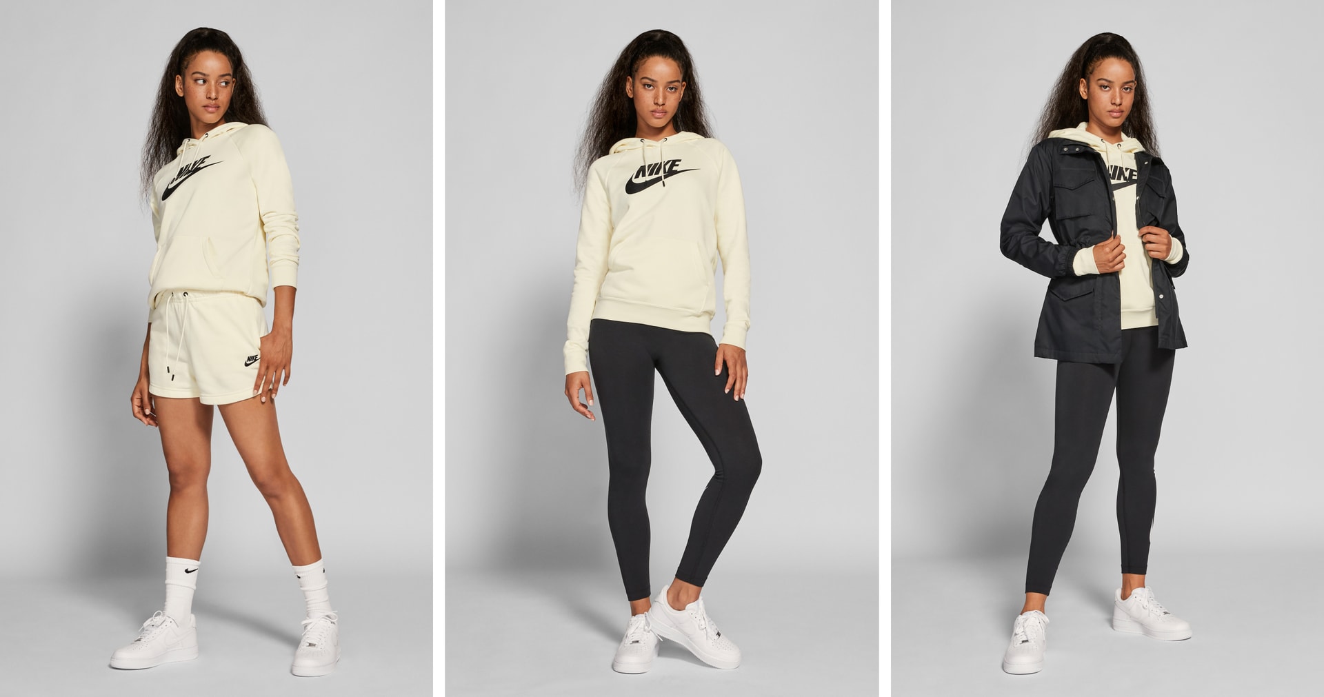 Nike Sportswear Essential Women's Fleece Pullover Hoodie.