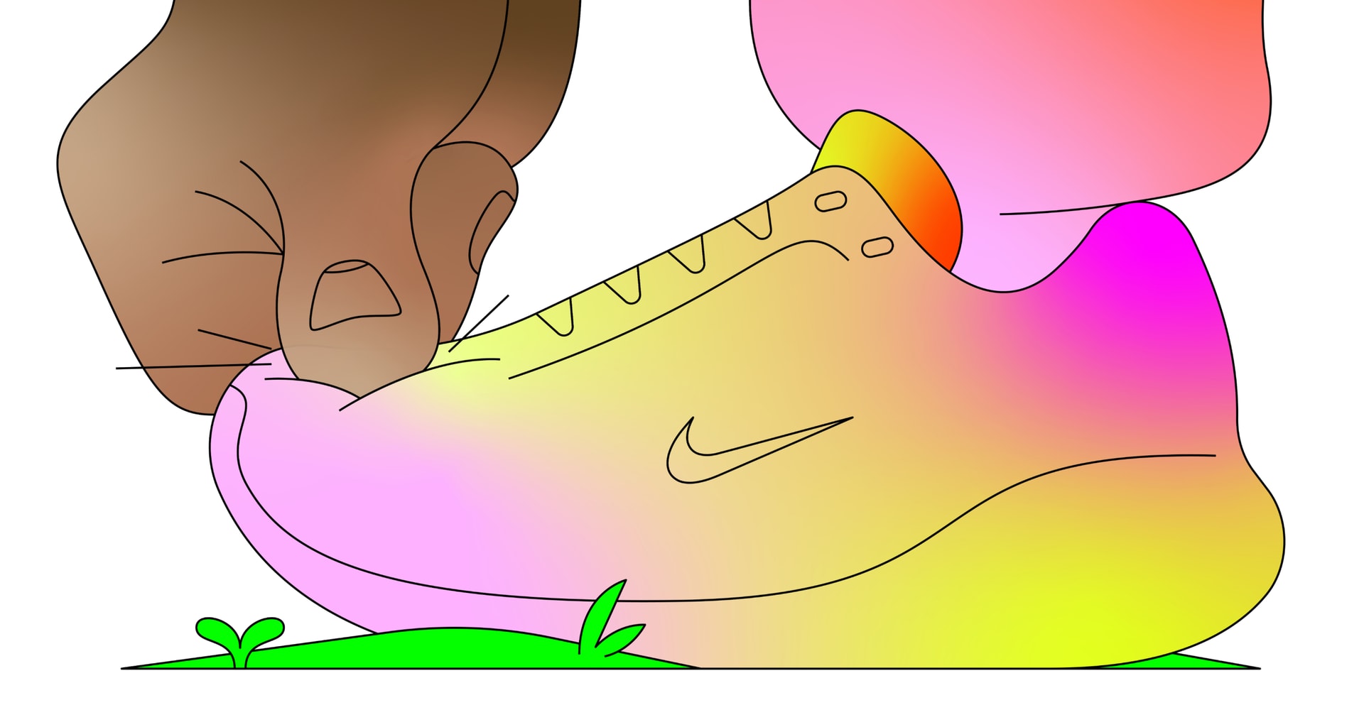 Claquette Nike Kawa pour Bébé/Petit enfant. Nike CH