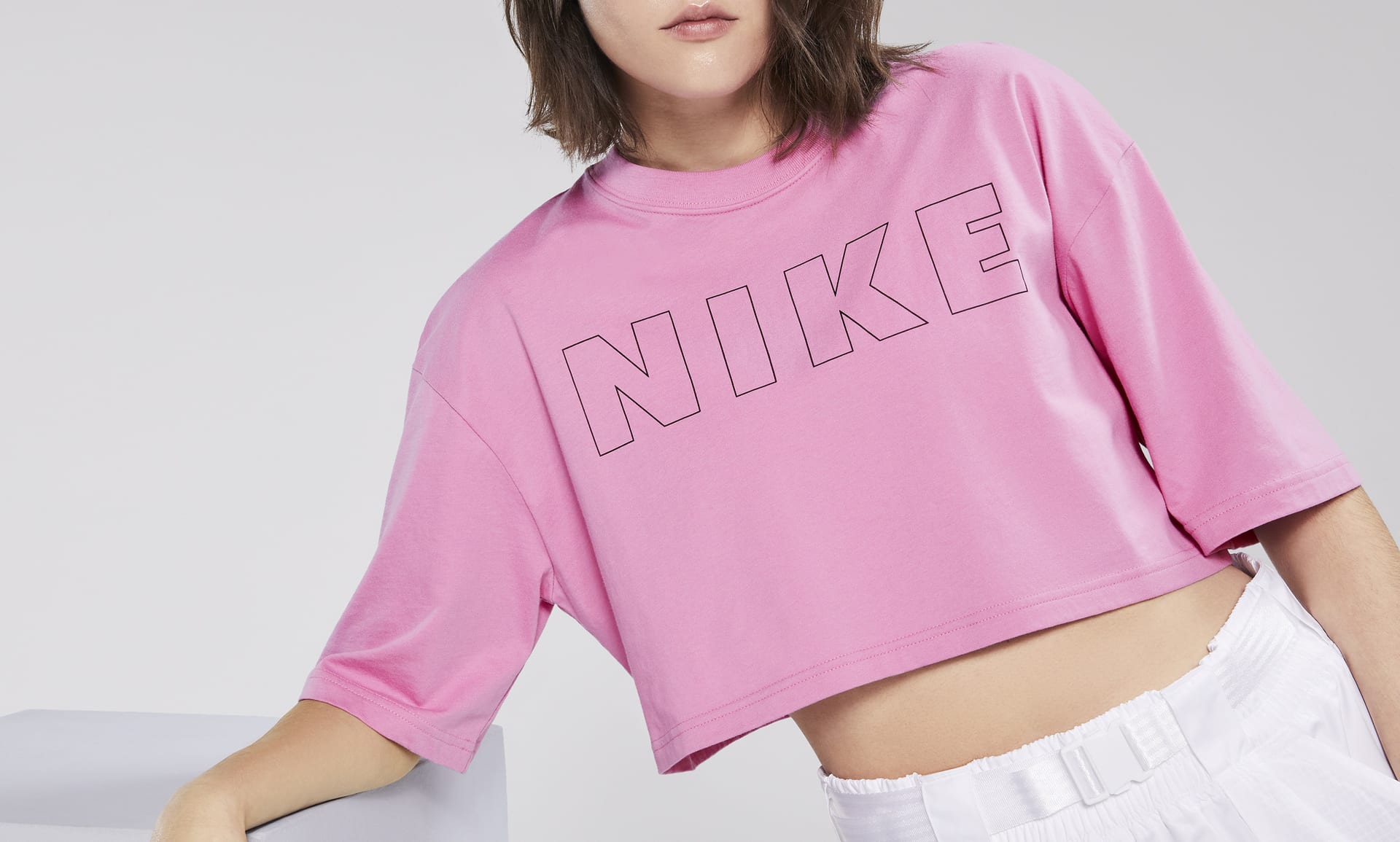 Nike Air Women's Cropped TShirt. Nike LU
