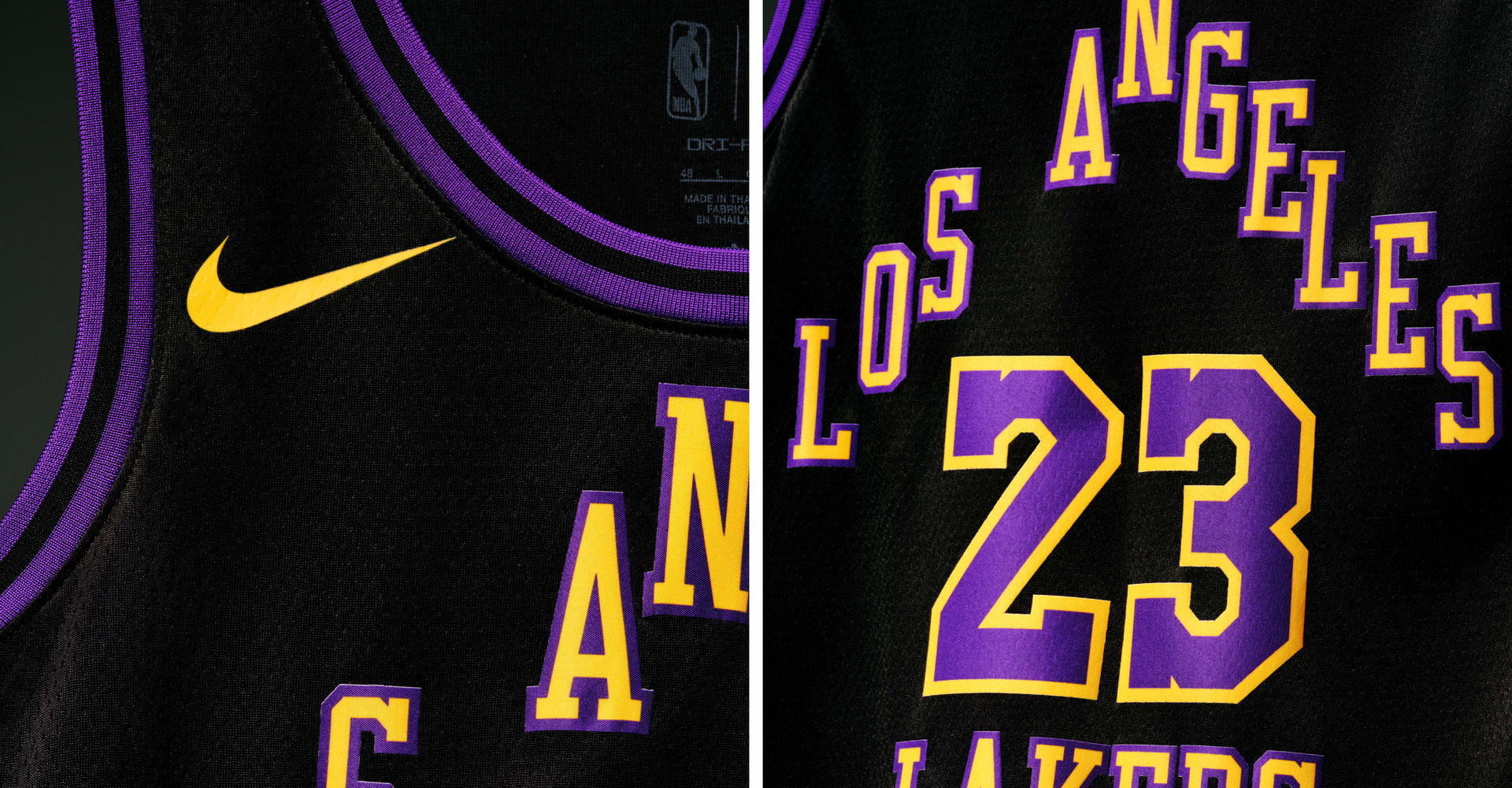 LeBron James Los Angeles Lakers City Edition 2023/24 Men's Nike