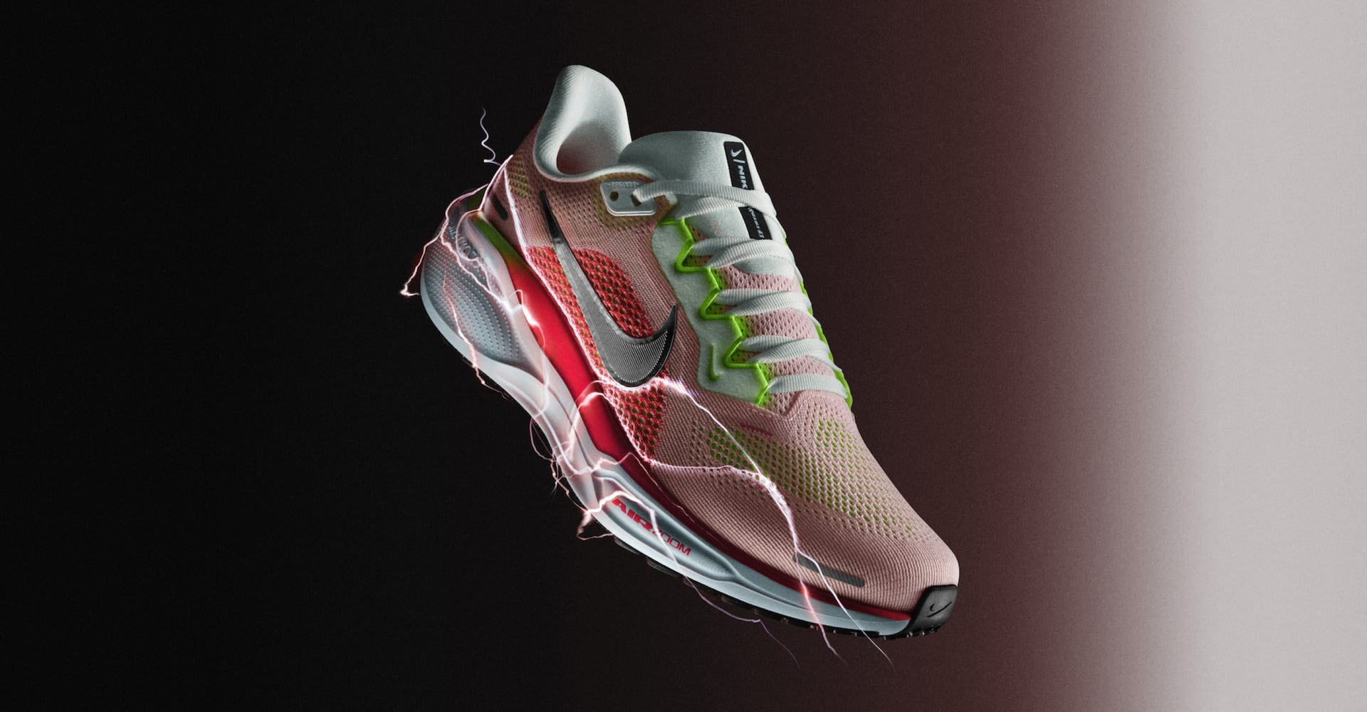 Quote from Elle, a Verified Reviewer, reads: “Perfect on the trails, wet, icy or muddy. Great grip and a comfortable run.”