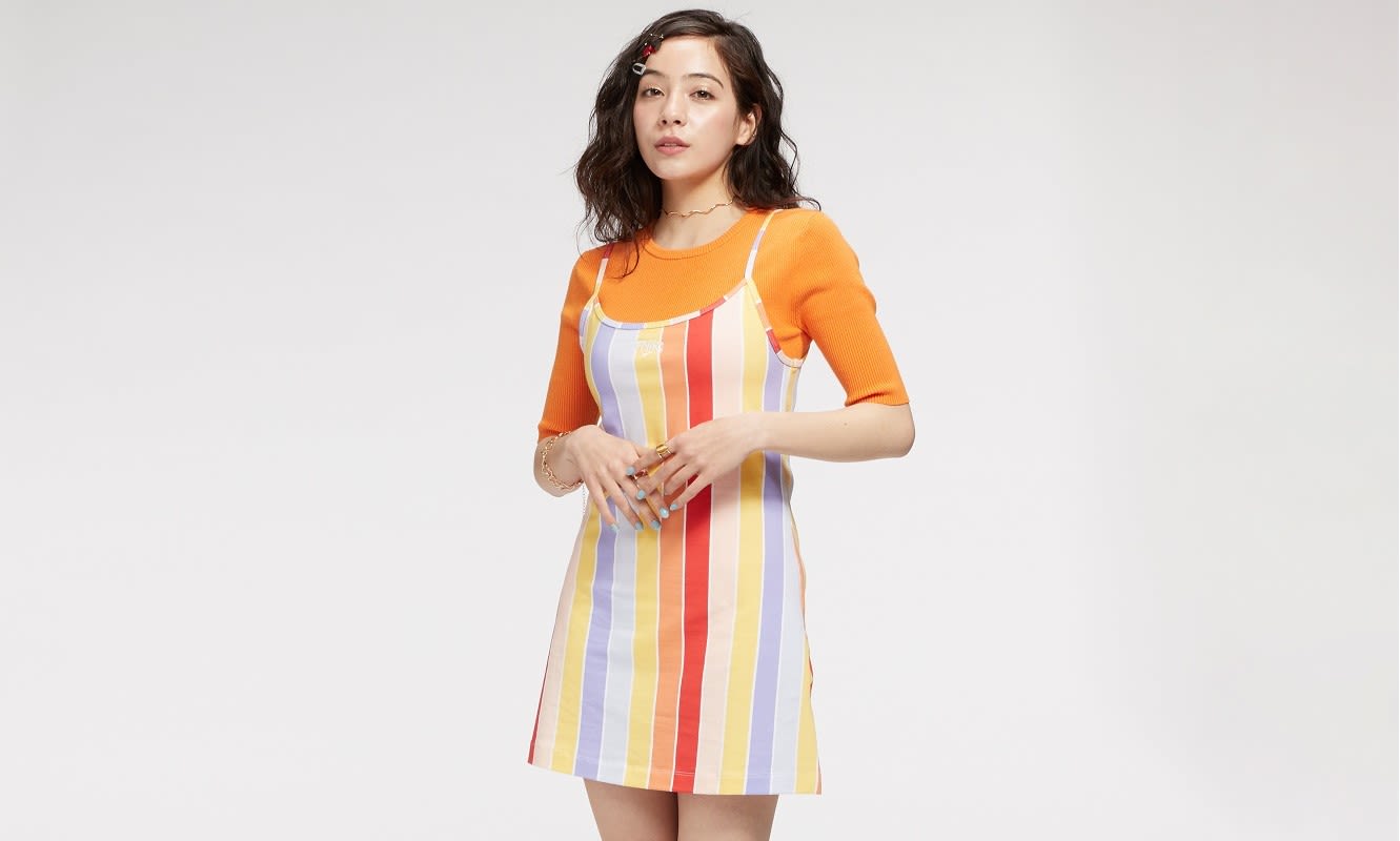 nike striped dress