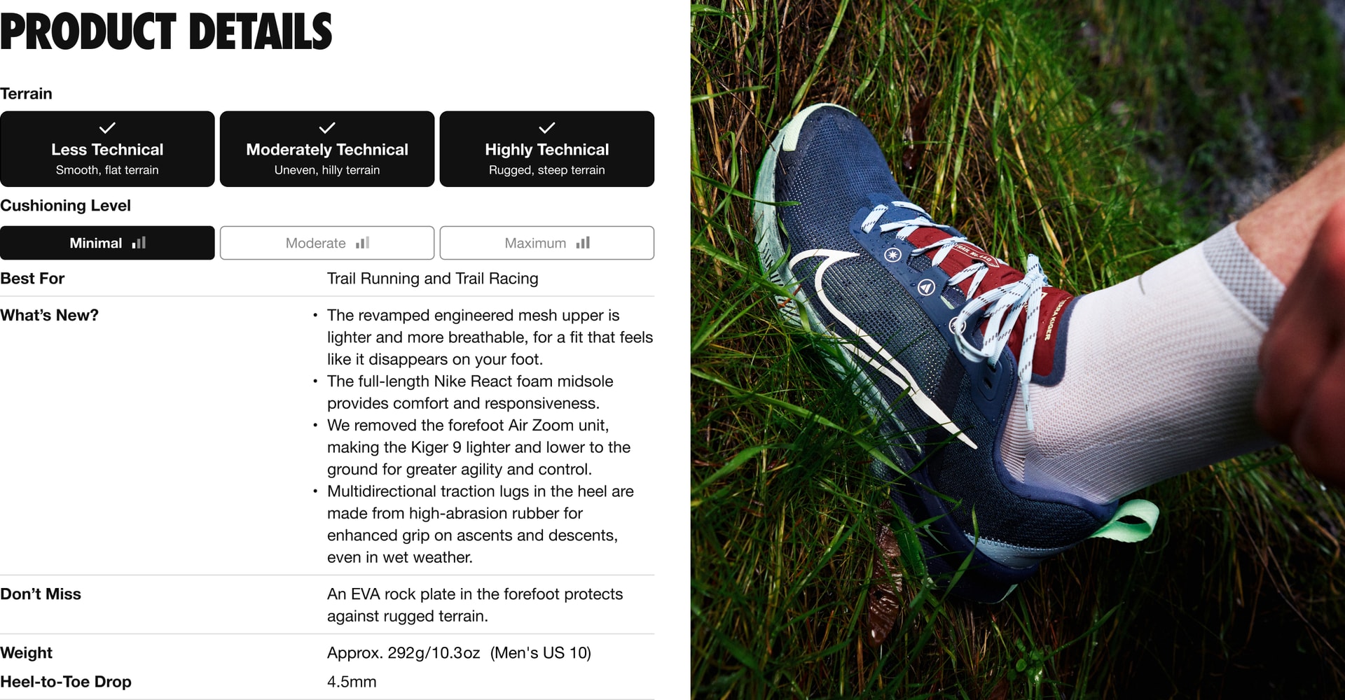 Nike Kiger 9 Men's TrailRunning Shoes. Nike UK