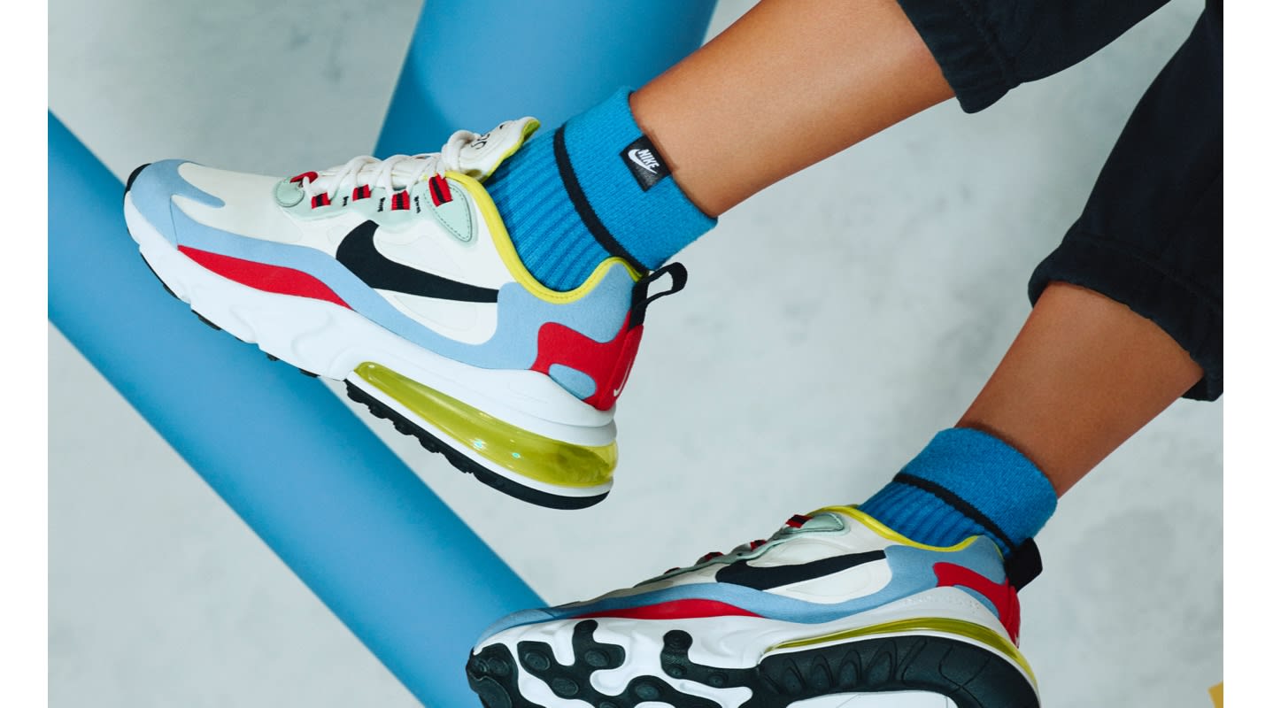 nike optical air max 270 react trainers