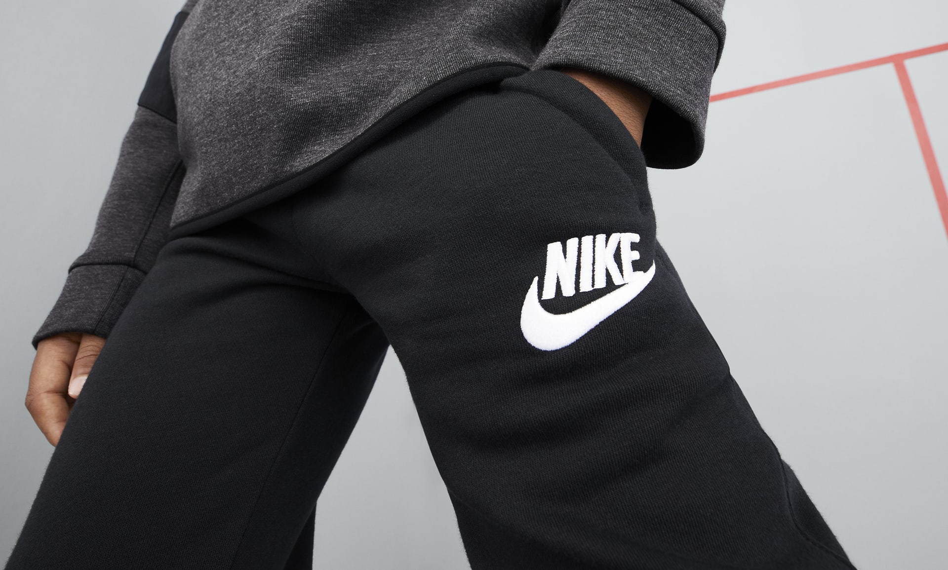 Nike Sportswear Club Fleece Big Kids' (Boys') Open-Hem Pants. Nike.com