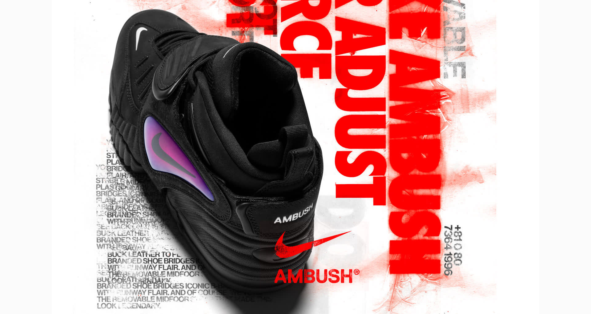 Air Adjust Force x AMBUSH Â® 'Black and Psychic Purple' (DM8465-001) Release Date. Nike SNKRS NO