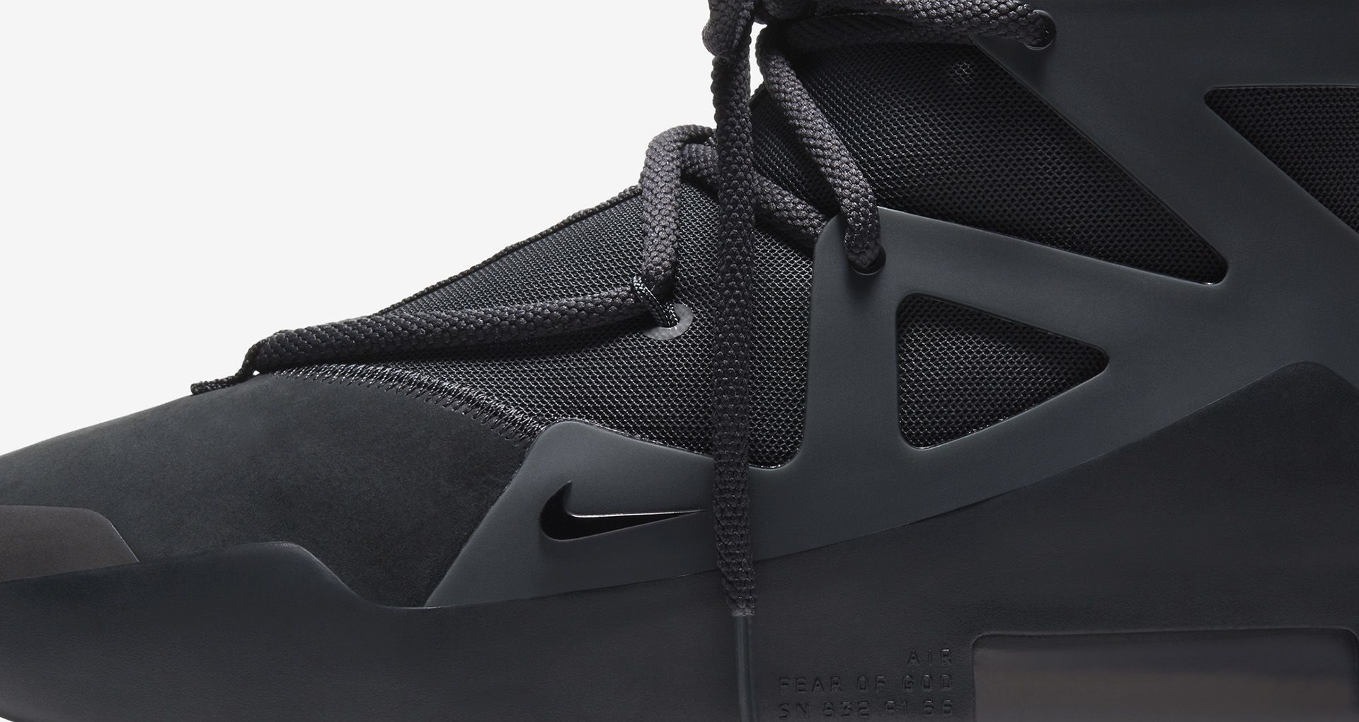 fear of god triple black sizing