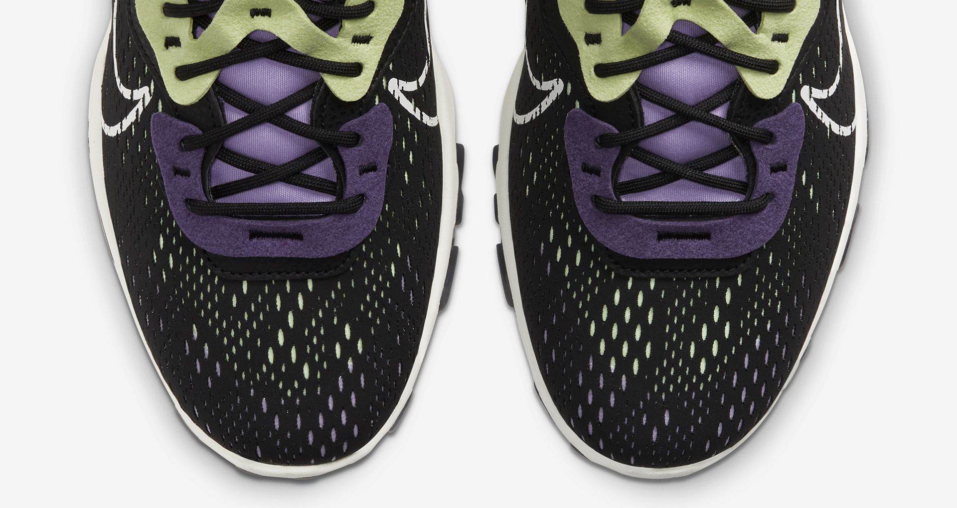 nike react vision black purple