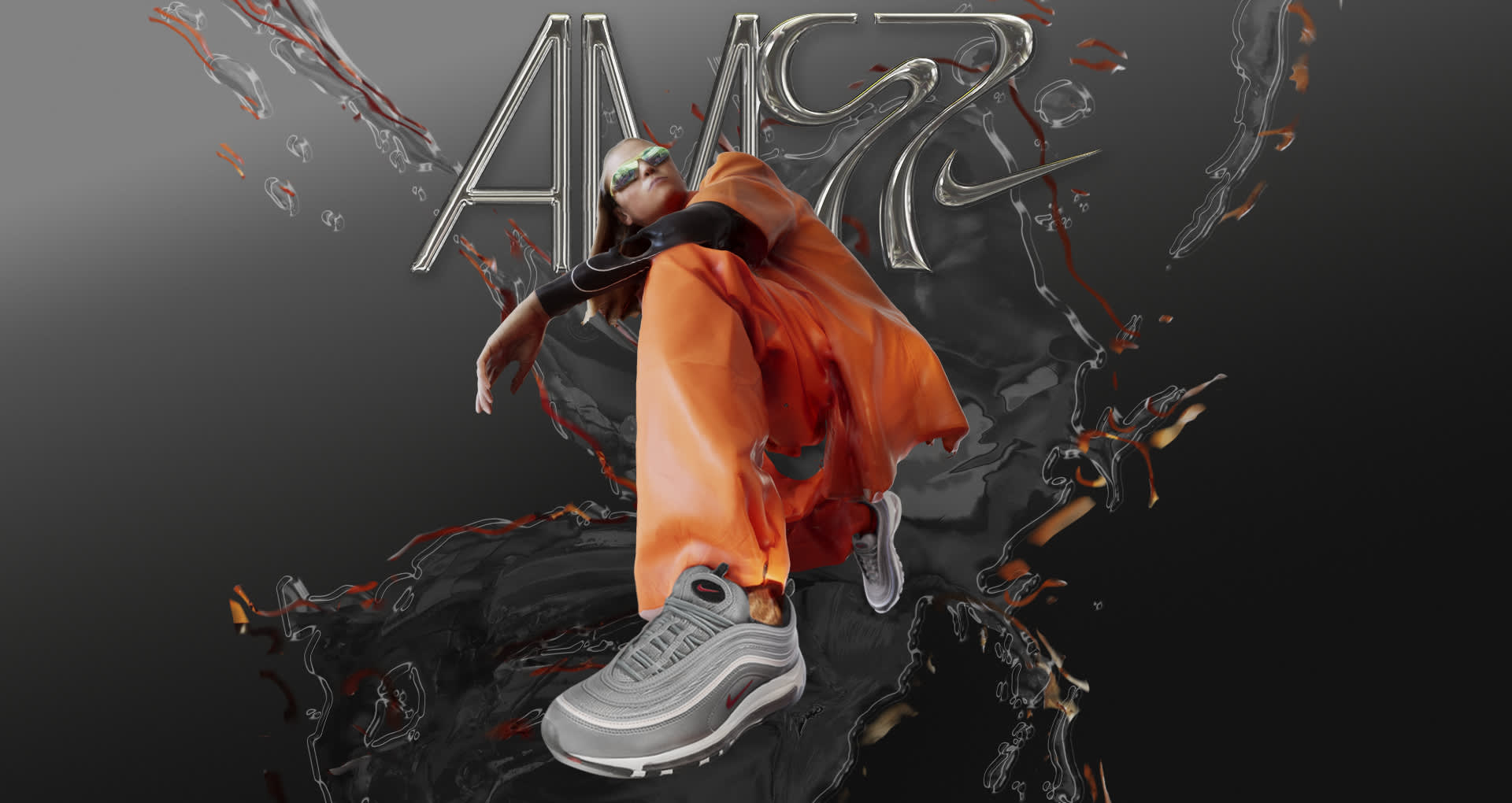 womens silver bullet air max 97