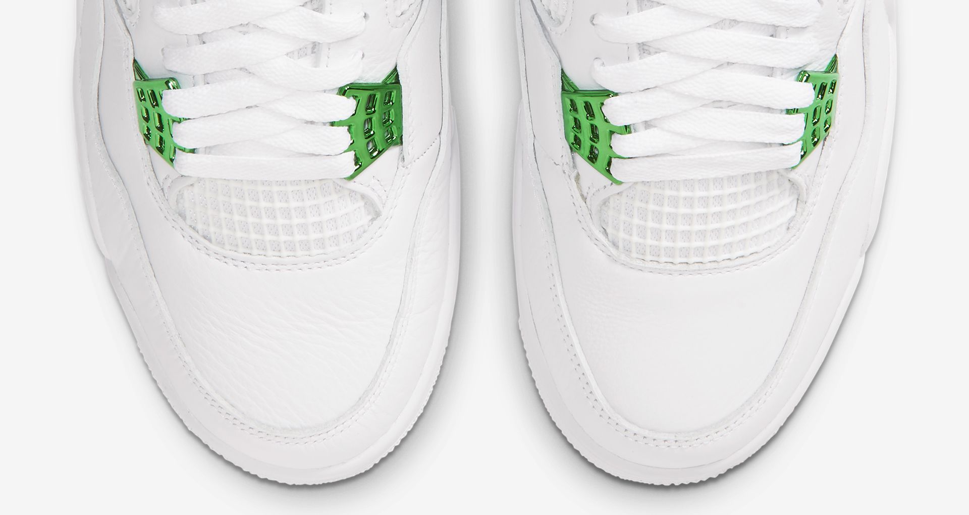 men air jordan 4 green metallic