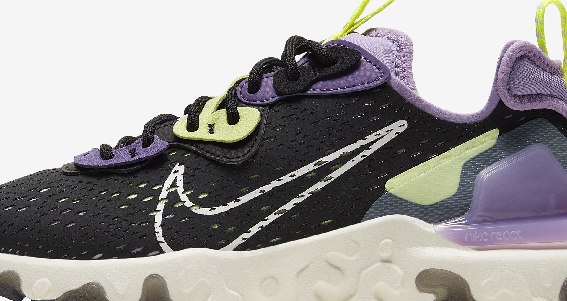 nike react vision purple volt