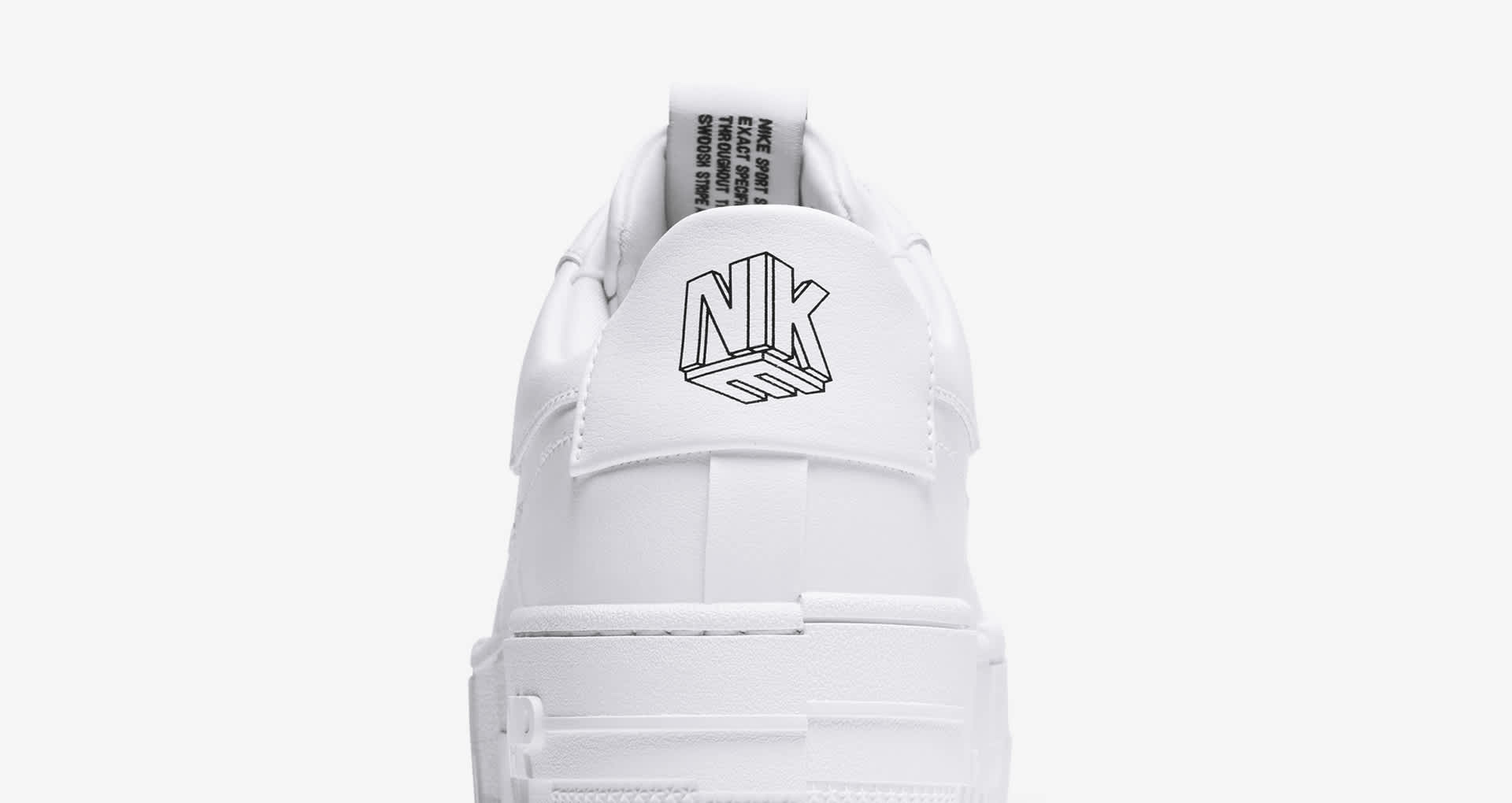 nike air force white pixel