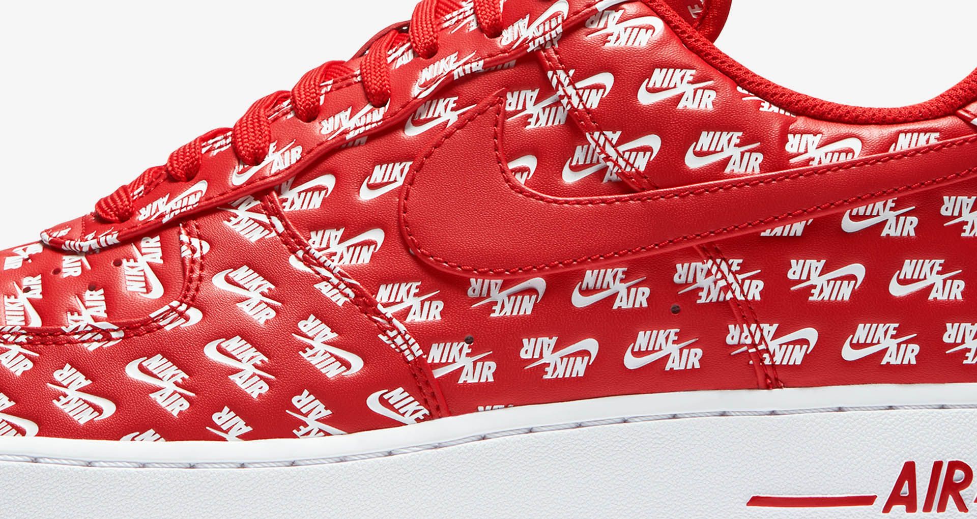 Nike Air Force 1 '07 'University Red & White' — releasedatum. Nike SNKRS BE