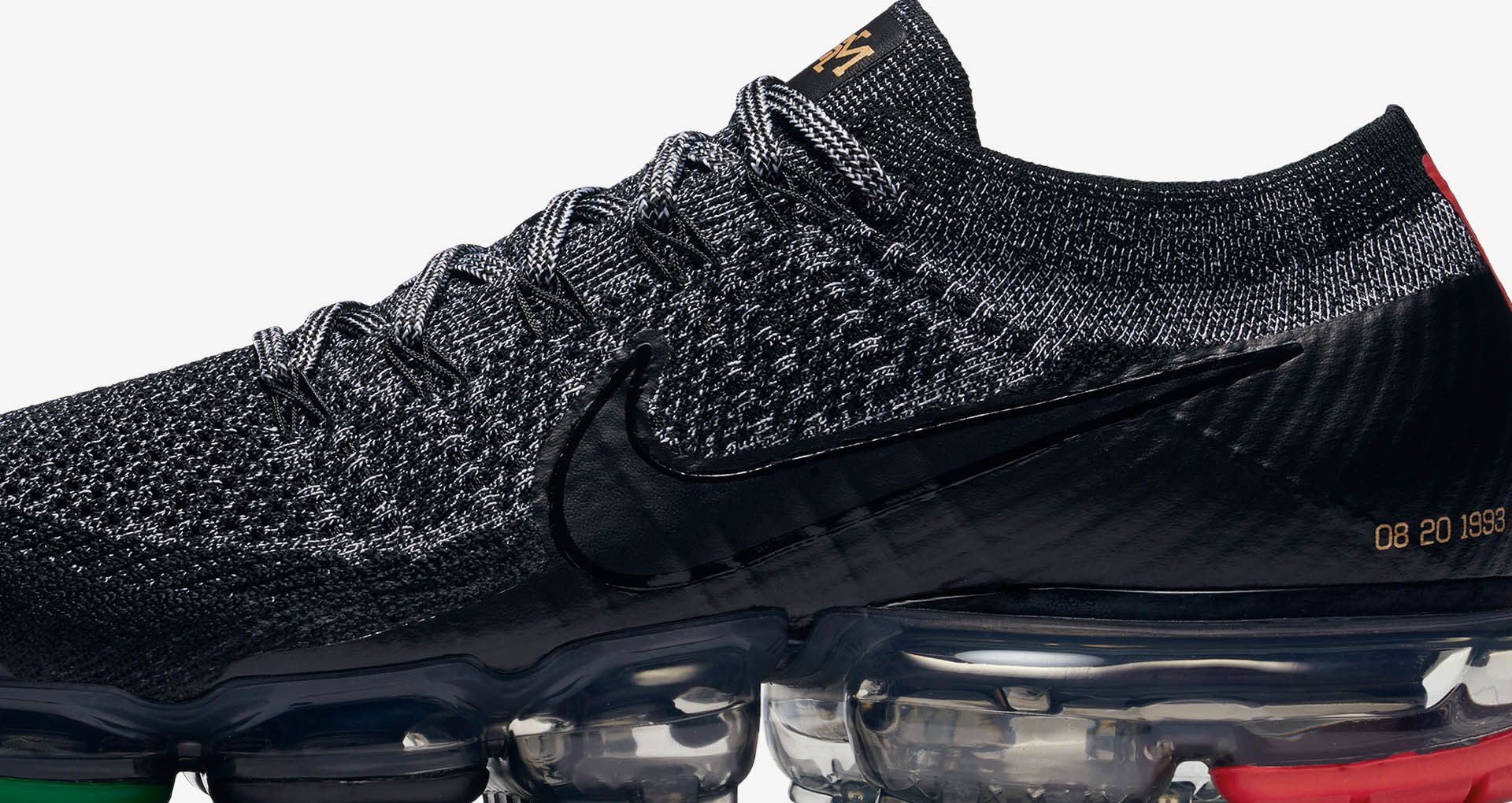 pink green yellow nikes