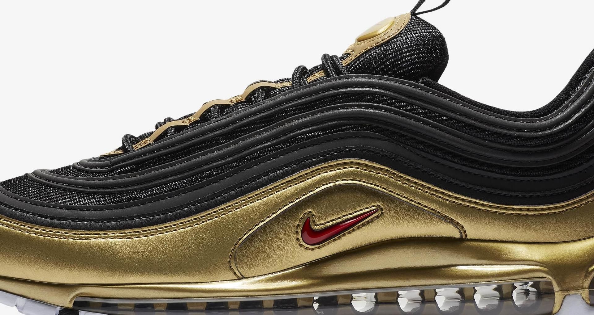 Nike Air Max 97 'Black & Metallic Gold' Release Date. Nike SNKRS