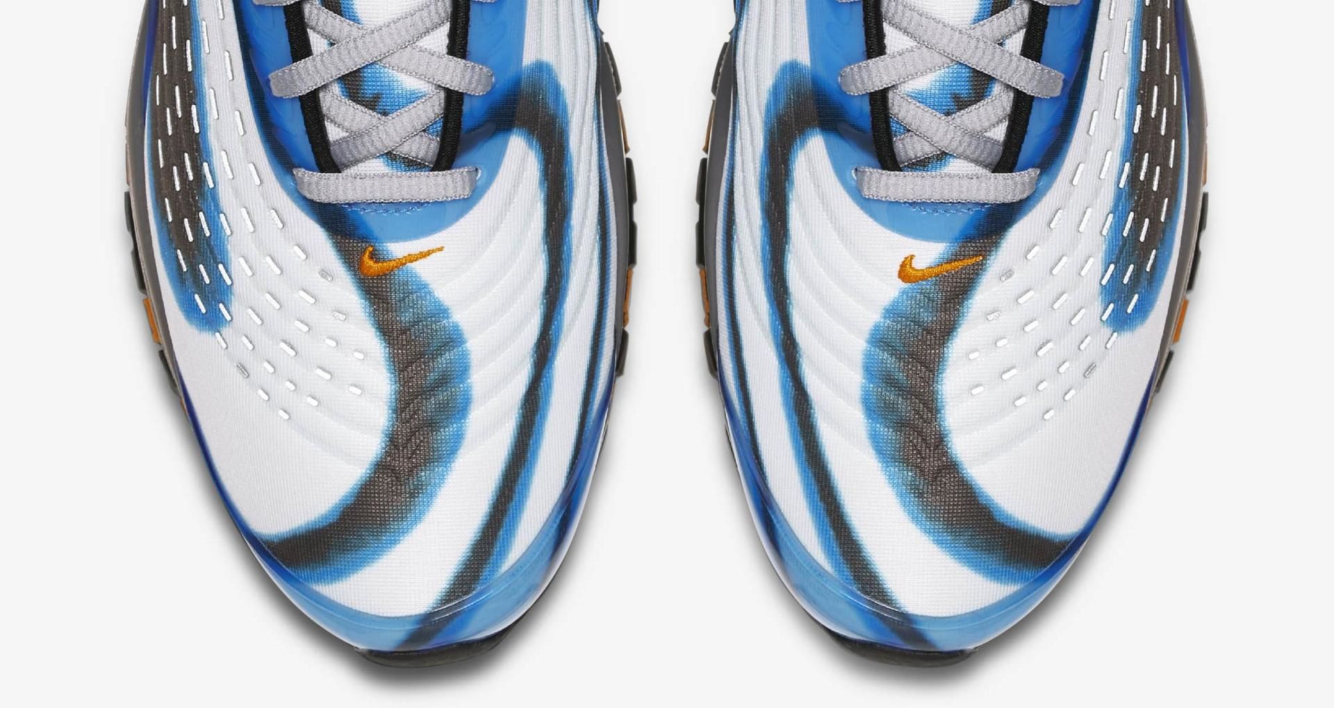 nike air max deluxe blue orange