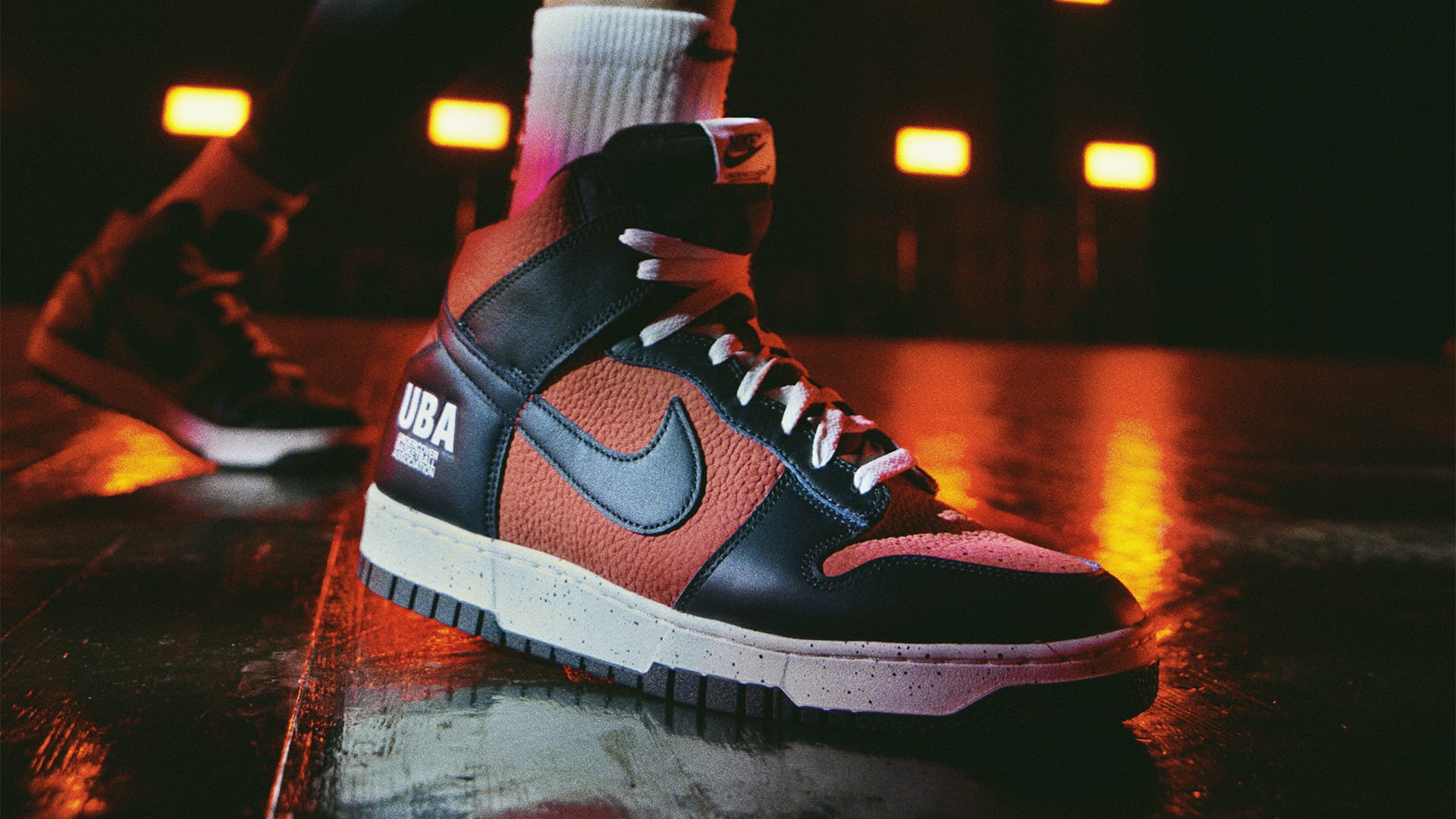 dunk high gym red undercover