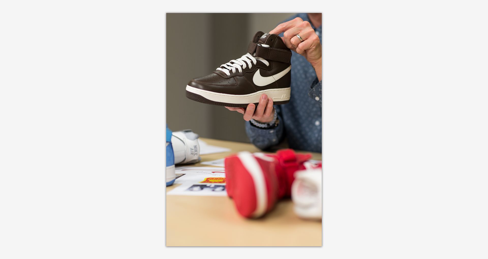 air force nike swoosh
