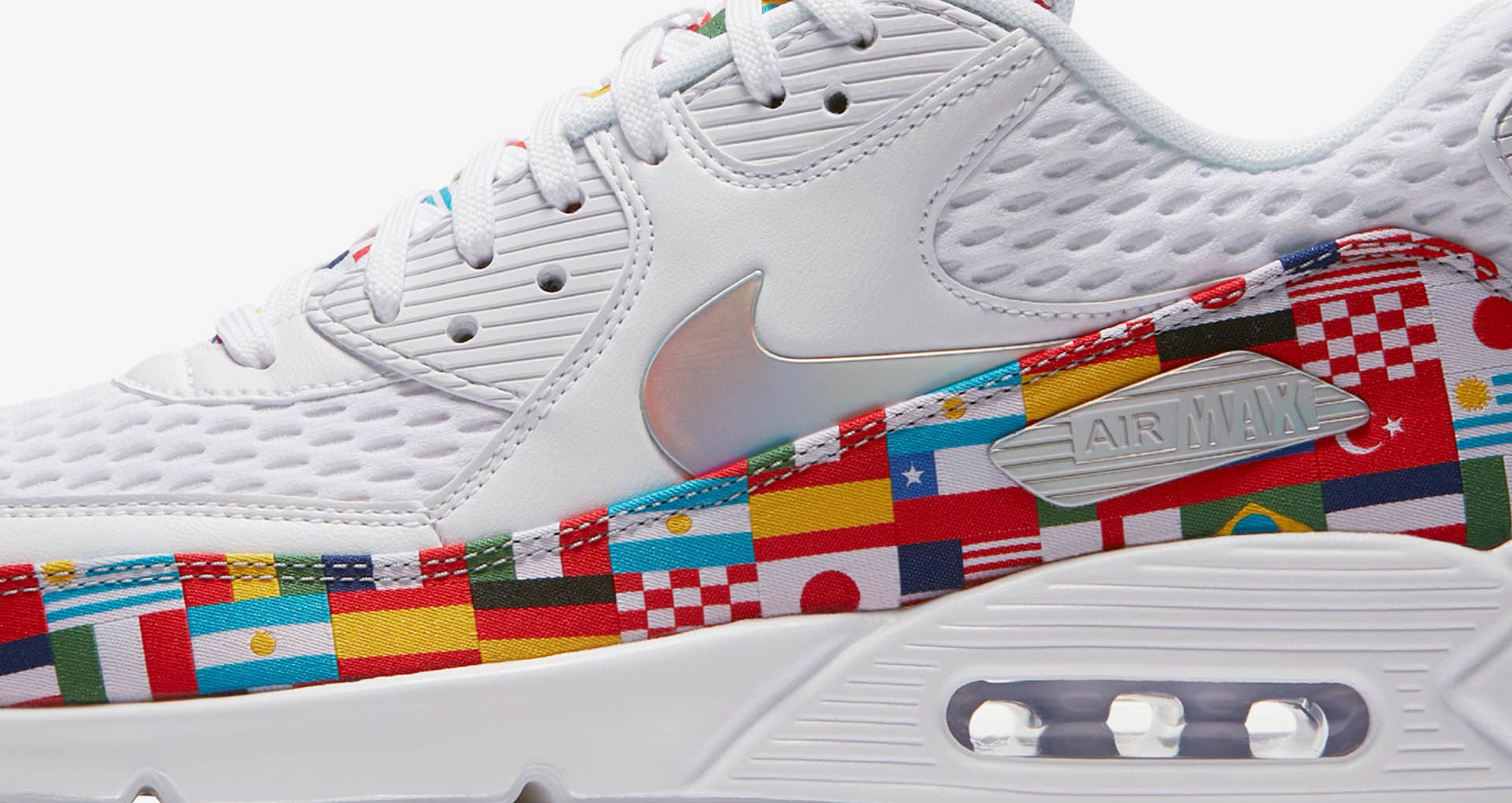 white multicolor air max