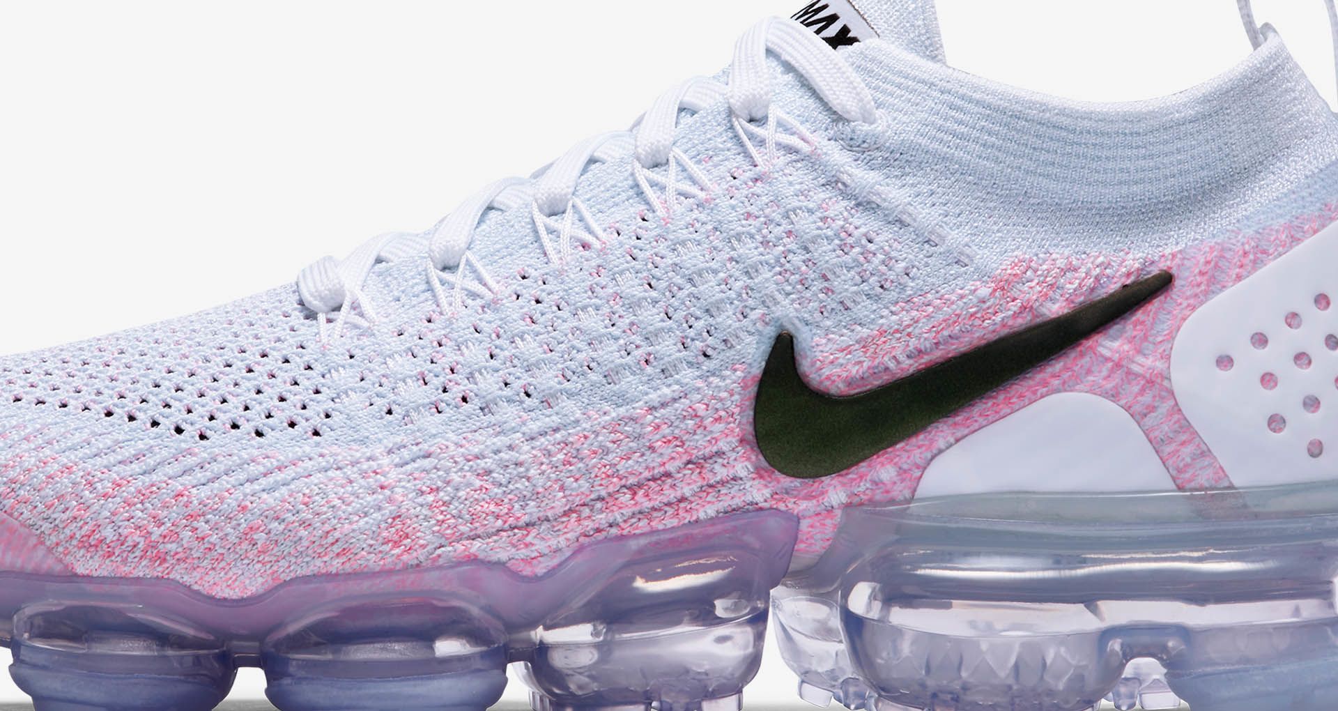 nike vapormax women's white and blue