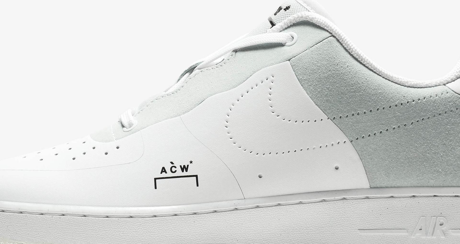 air force 1 a cold wall white