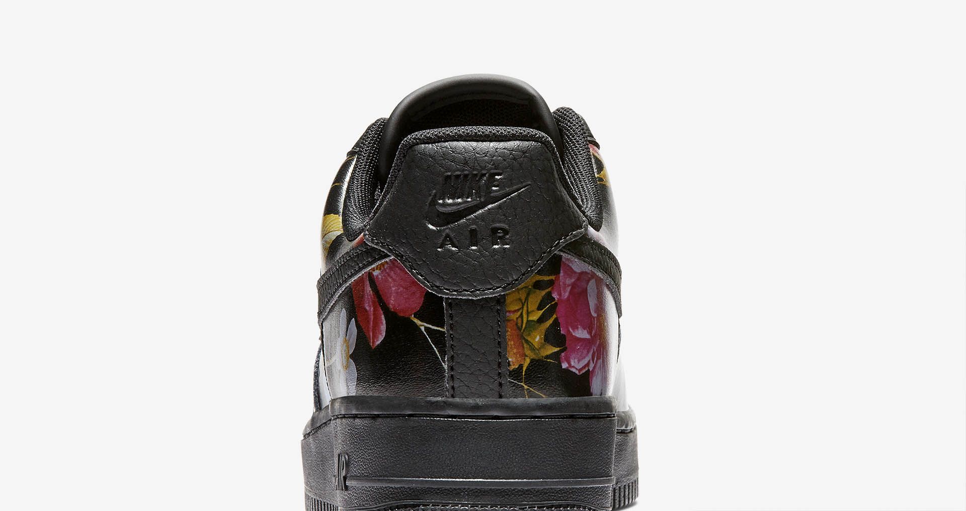 Women's Air Force 1 'Floral & Black'. Nike SNKRS US