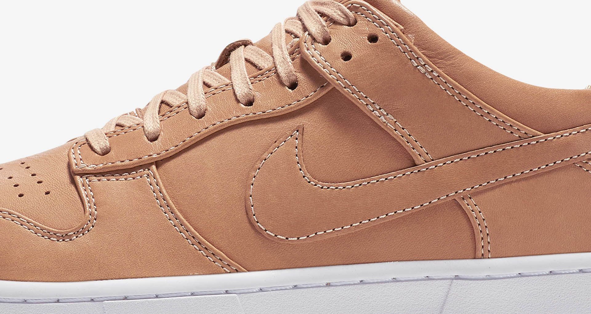 nikelab dunk lux low vachetta tan
