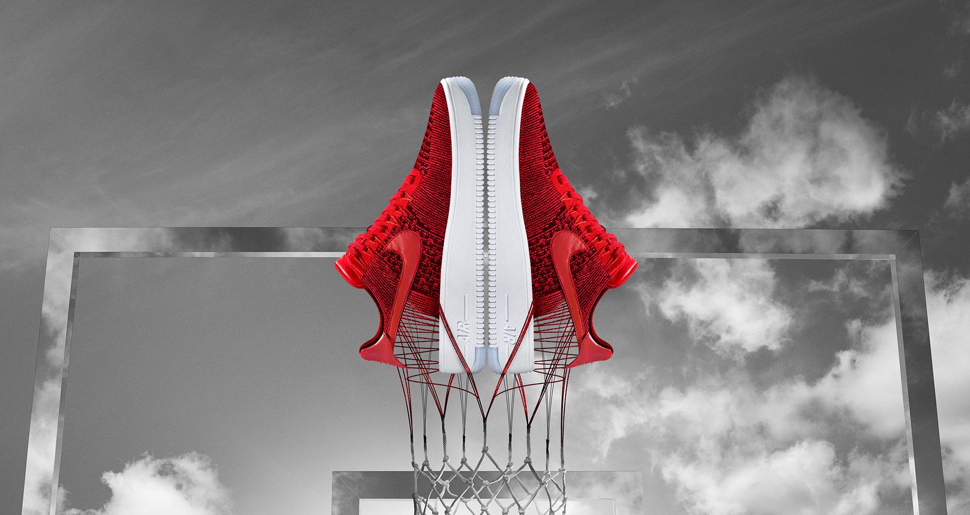 nike air force 1 ultra flyknit mid red