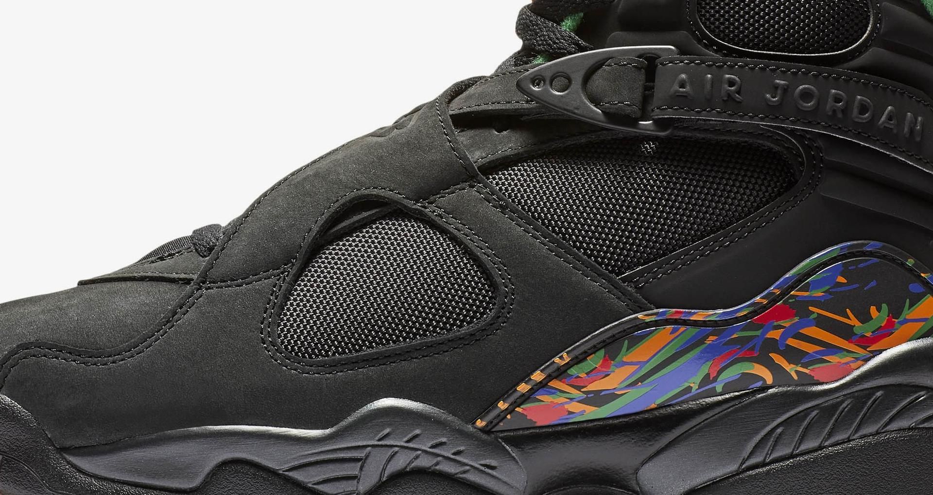 Air Jordan 8 'Black & Orange & Aloe Verde' Release Date. Nike SNKRS US