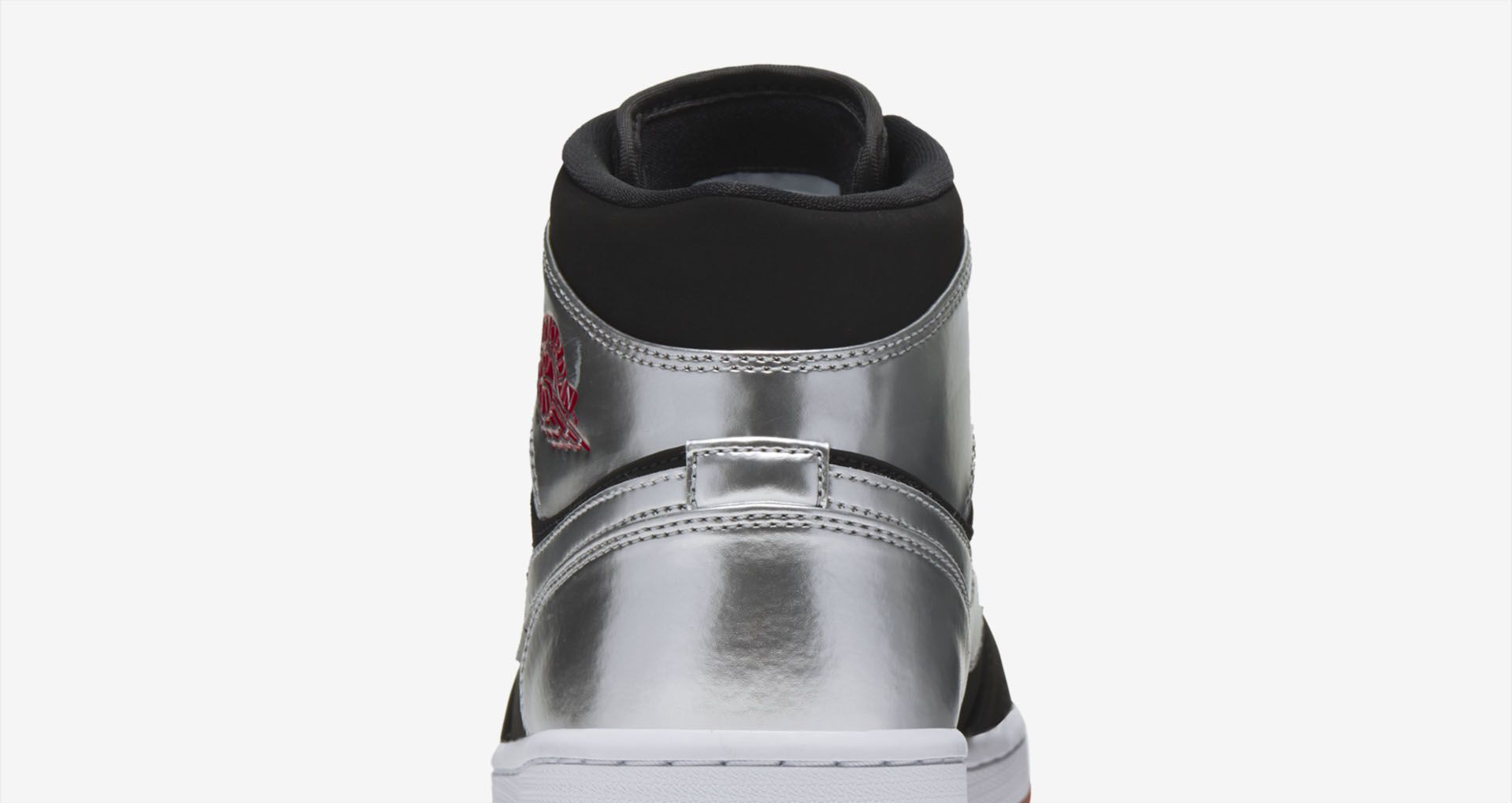 Air Jordan 1 Mid 'Black and Metallic Silver' Release Date. Nike SNKRS ID